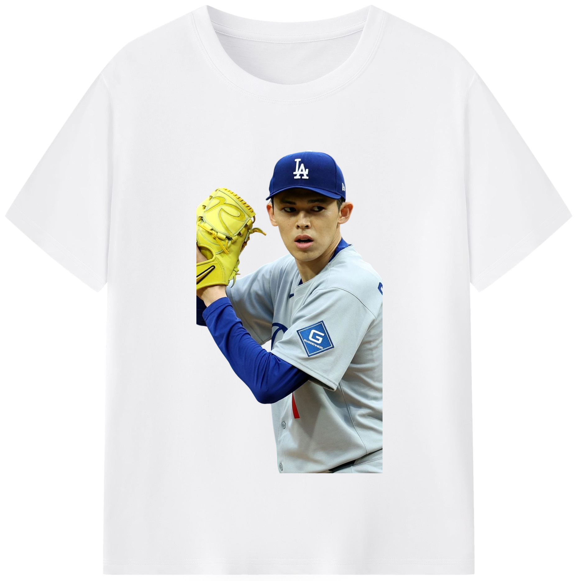  Combed Cotton T-Shirt 180g With Front Heat Transfer Print – Soft, Lightweight, Fitted Design – Stylish Casual Wear For Sports & Everyday Use