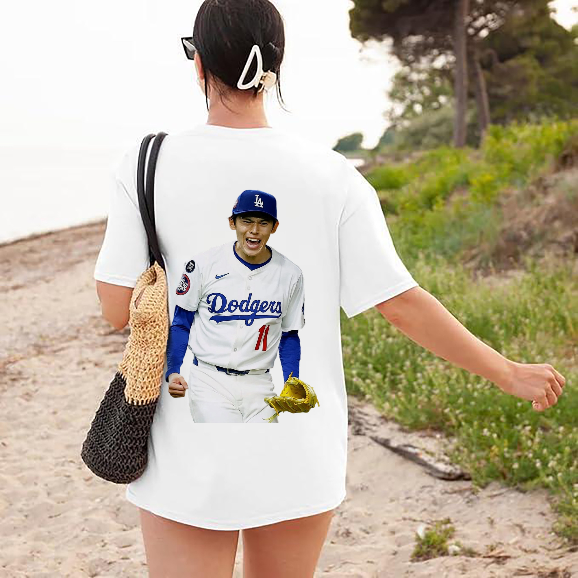  180g Combed Cotton T-Shirt With Back Heat Transfer Print – Soft, Lightweight, Fitted Design – Stylish Casual Wear For Sports & Everyday Use