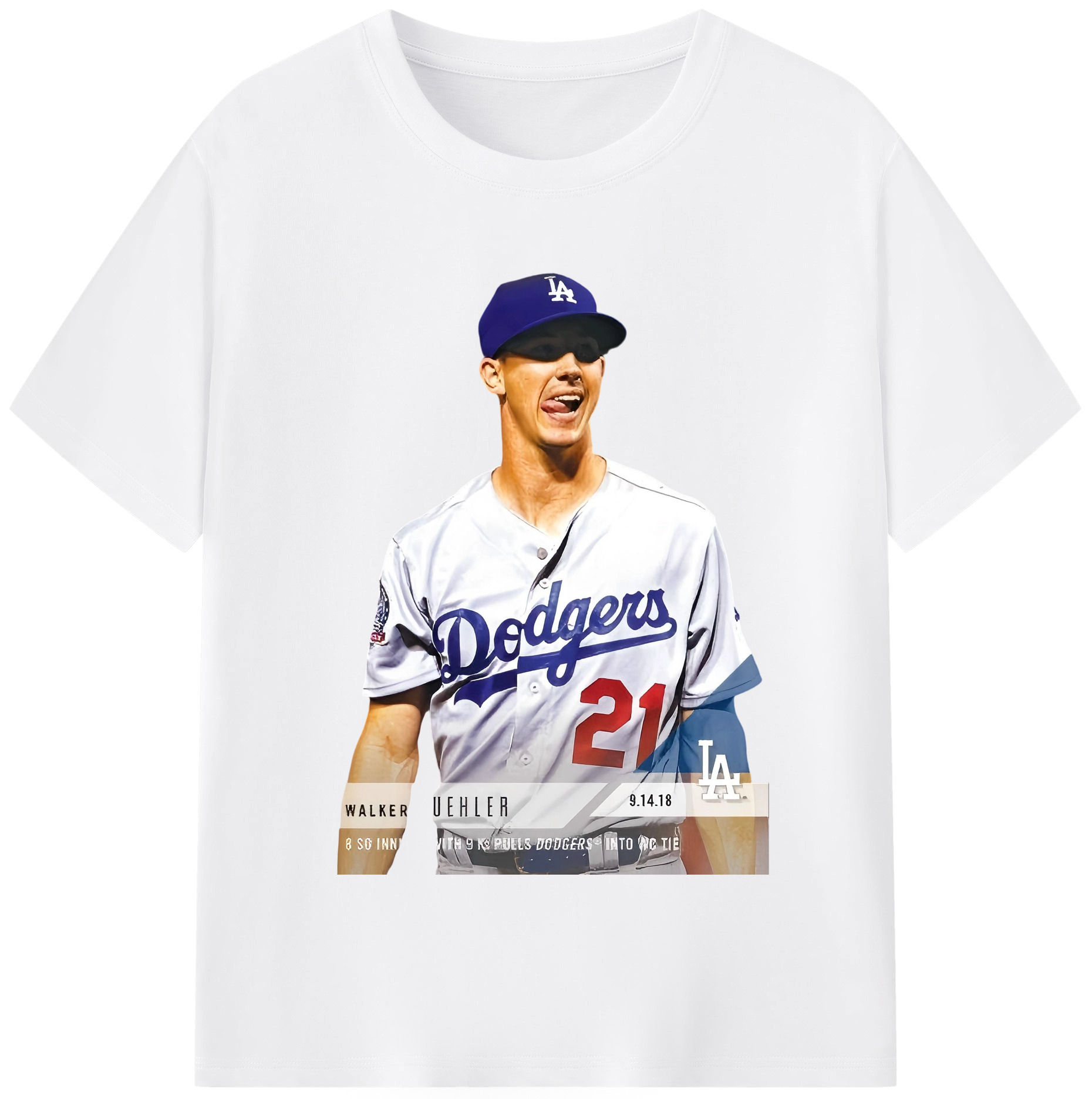  180g Cotton T-Shirt With Front Heat Transfer Print – Soft, Lightweight, Fitted Design – Comfortable Casual Wear For Sports & Everyday Use