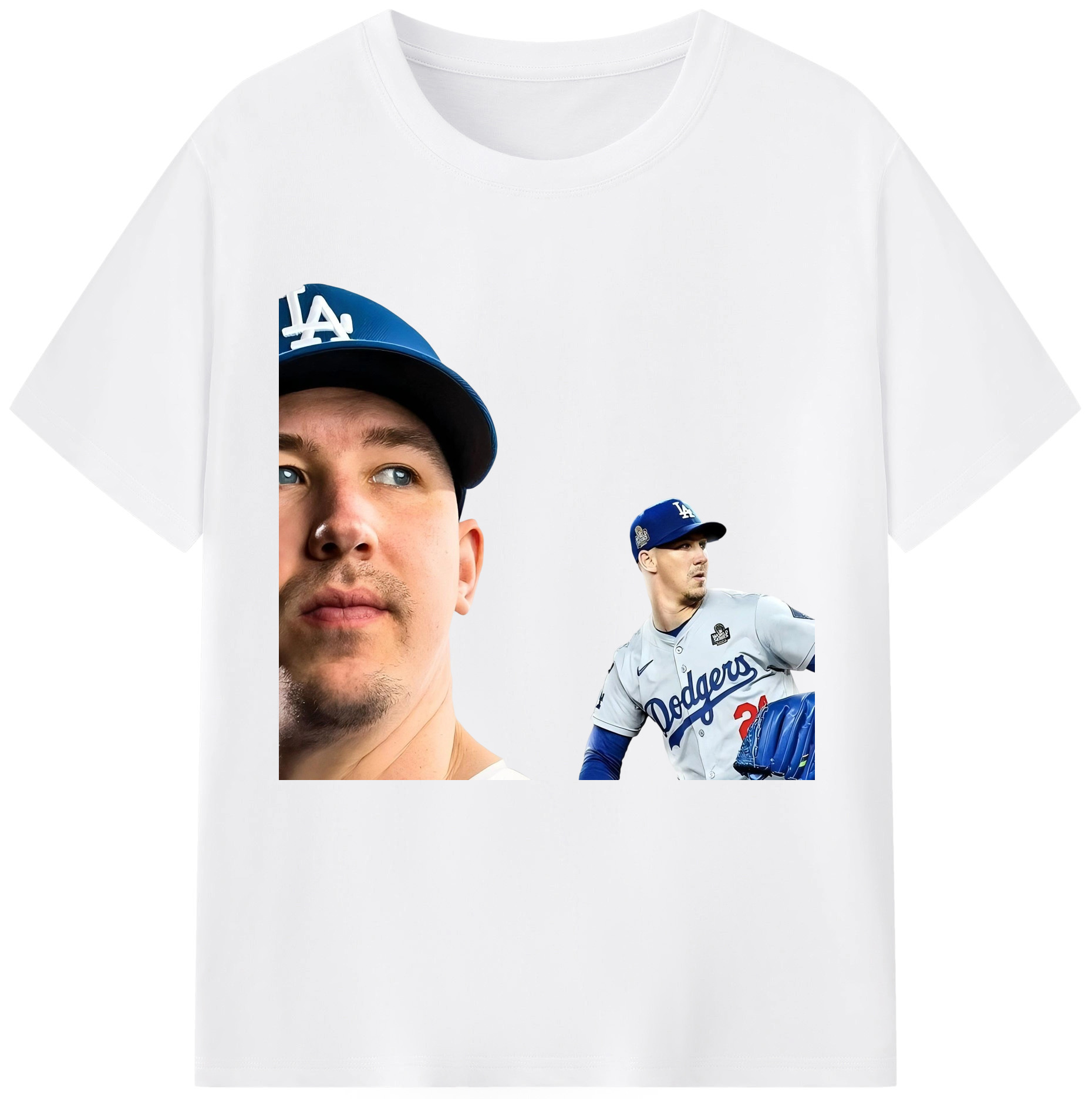  Combed Cotton T-Shirt 180g With Front Heat Transfer Print – Soft, Lightweight, Fitted Design – Stylish Casual Wear For Sports & Everyday Use