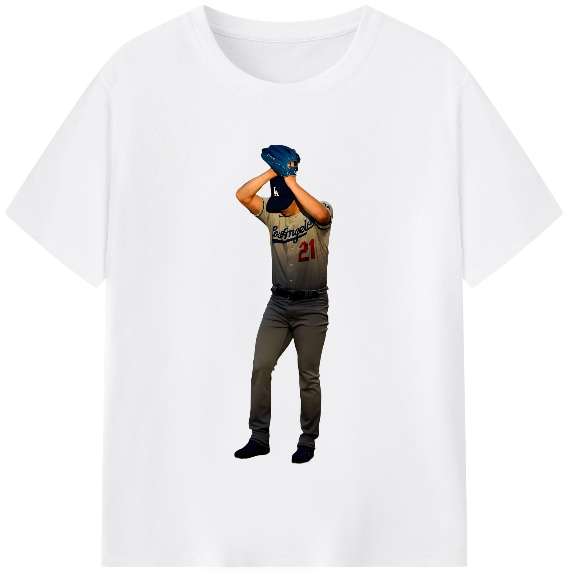  Combed Cotton T-Shirt 180g With Front Heat Transfer Print – Soft, Lightweight, Fitted Design – Stylish Casual Wear For Sports & Everyday Use