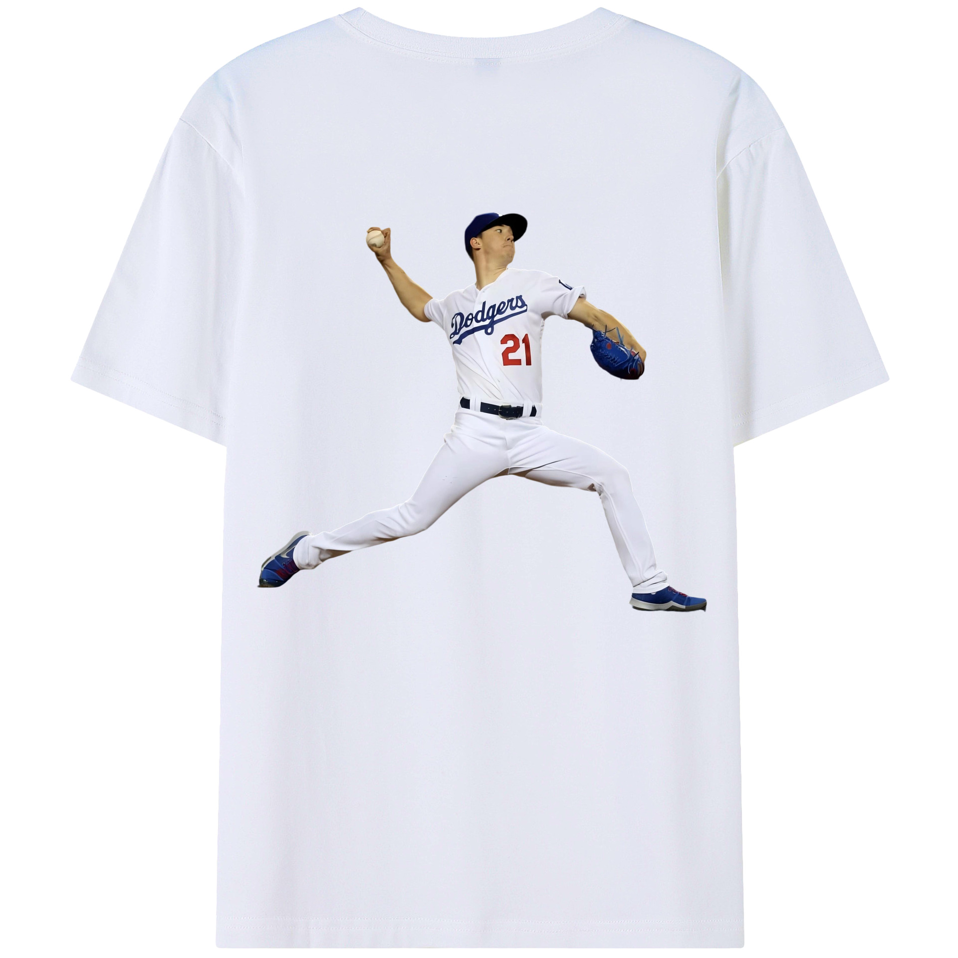  180g Combed Cotton T-Shirt With Back Heat Transfer Print – Soft, Lightweight, Fitted Design – Stylish Casual Wear For Sports & Everyday Use