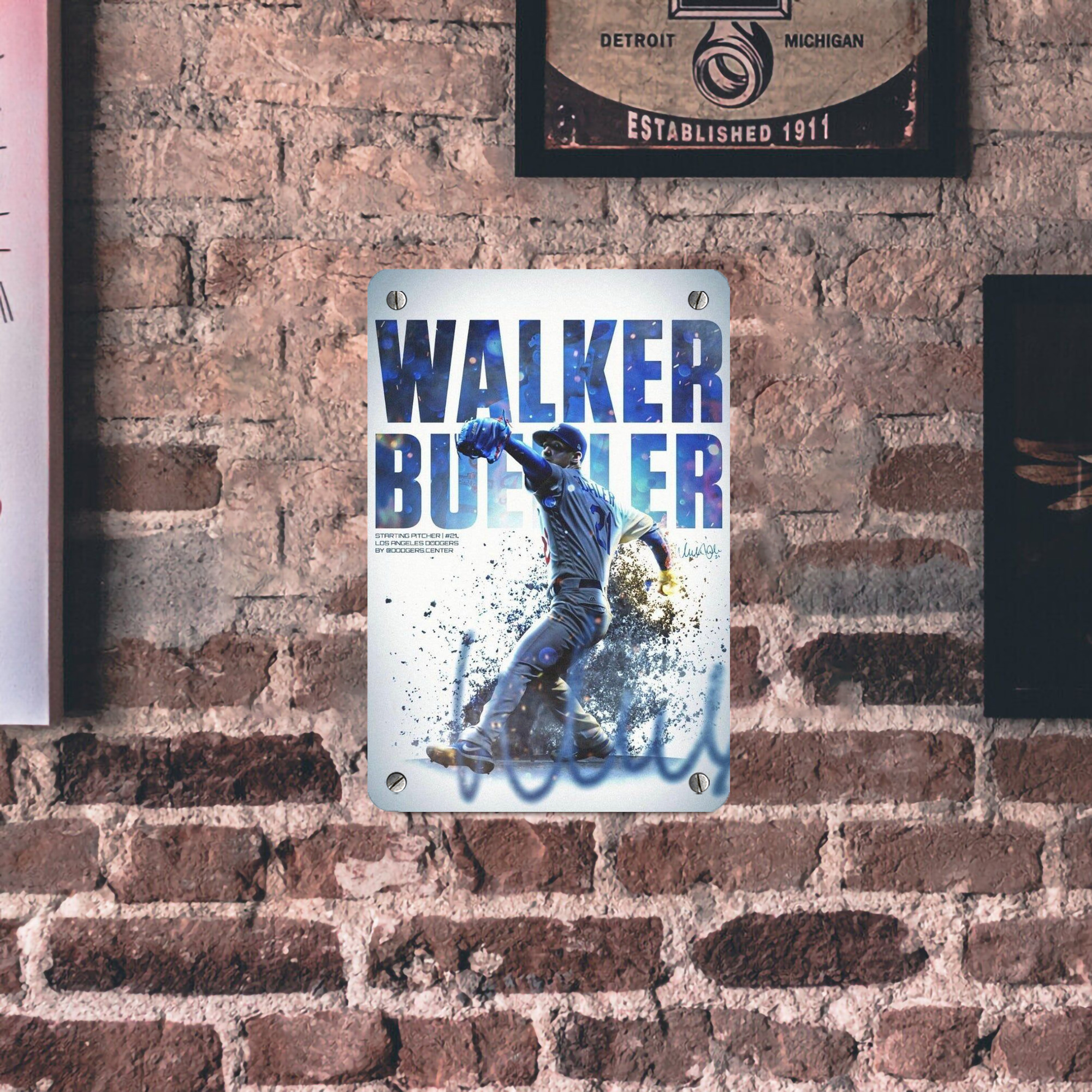  Metal Tin Sign 8x12inch - High-Quality Full-Print Decorative Wall Art, Durable Rust-Resistant Metal Plaque For Living Room, Bedroom, Kitchen, Office, Bar Décor