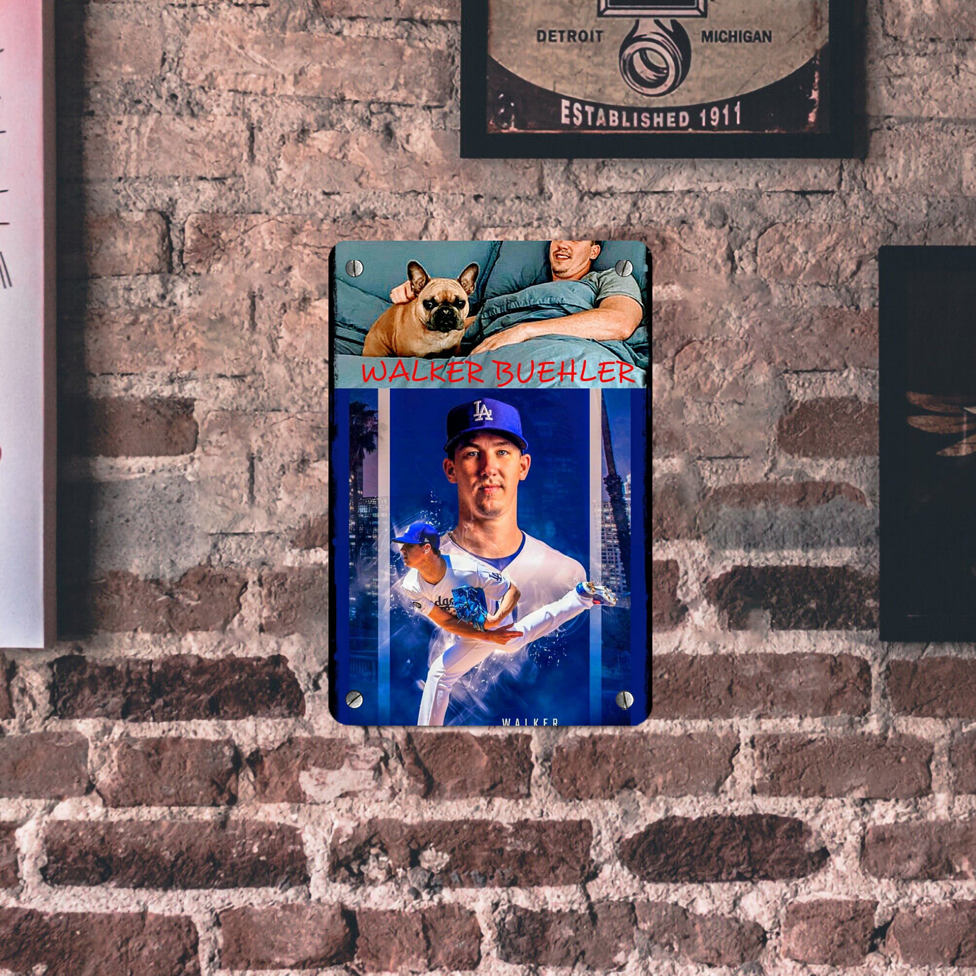  Metal Tin Sign 8x12inch - High-Quality Full-Print Decorative Wall Art, Durable Rust-Resistant Metal Plaque For Living Room, Bedroom, Kitchen, Office, Bar Décor