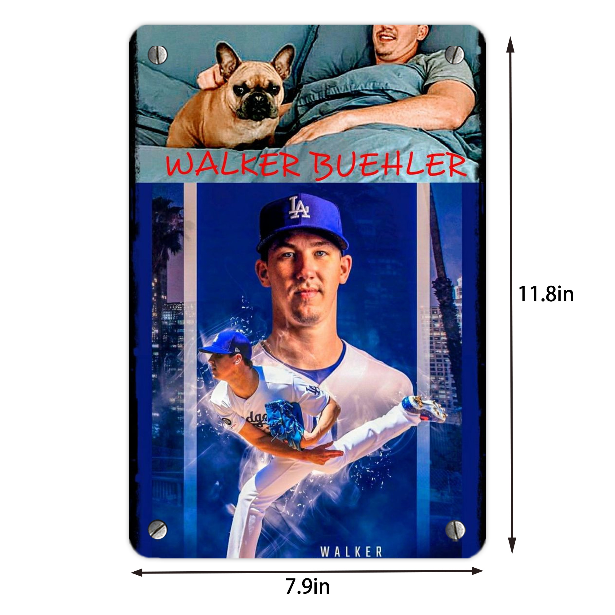  Metal Tin Sign 8x12inch - High-Quality Full-Print Decorative Wall Art, Durable Rust-Resistant Metal Plaque For Living Room, Bedroom, Kitchen, Office, Bar Décor