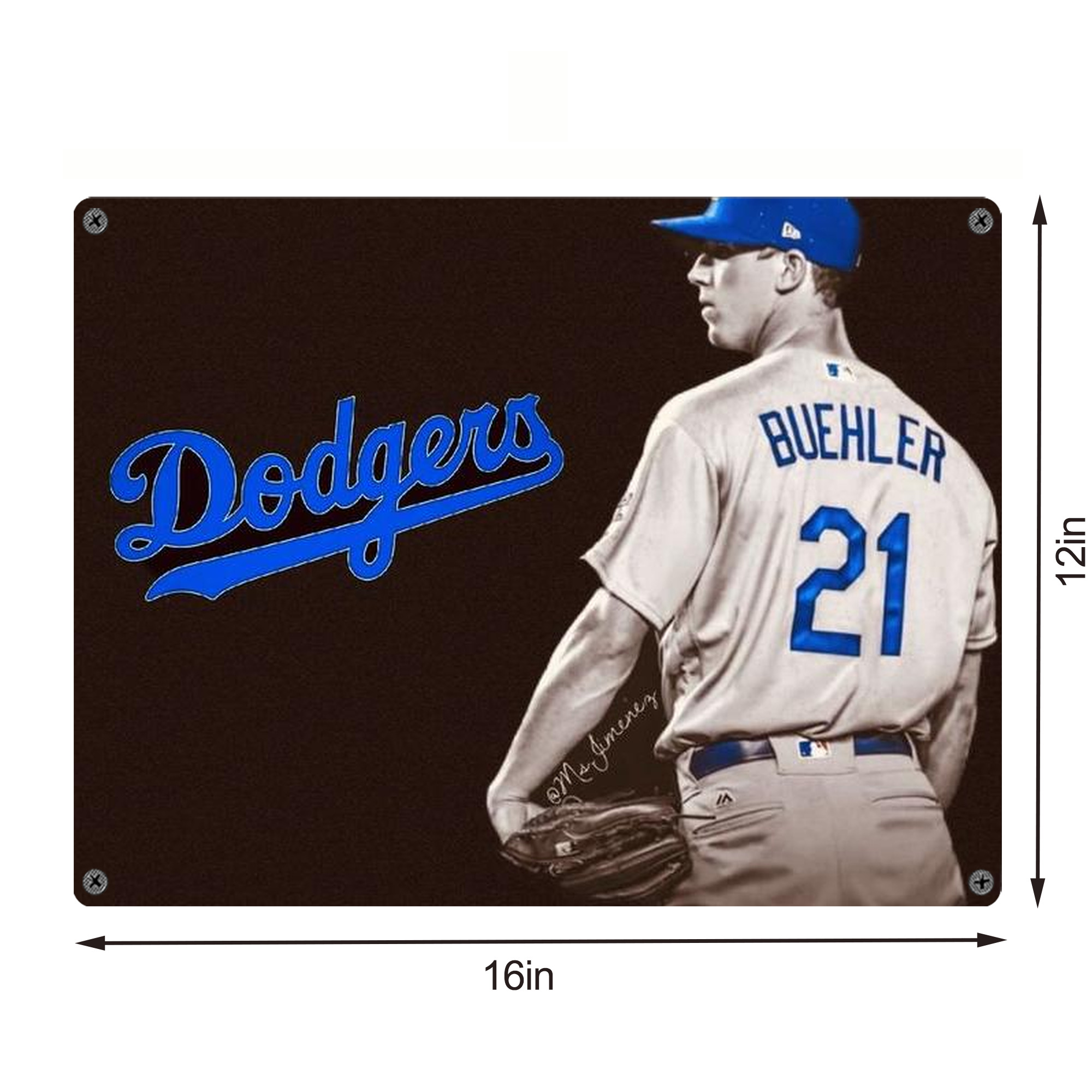  Vintage Metal Tin Sign 16x12 – Full-Print Iron Wall Decor – Durable, Fade-Resistant – Easy To Hang – Ideal For Home, Bar, Kitchen & Office Decor