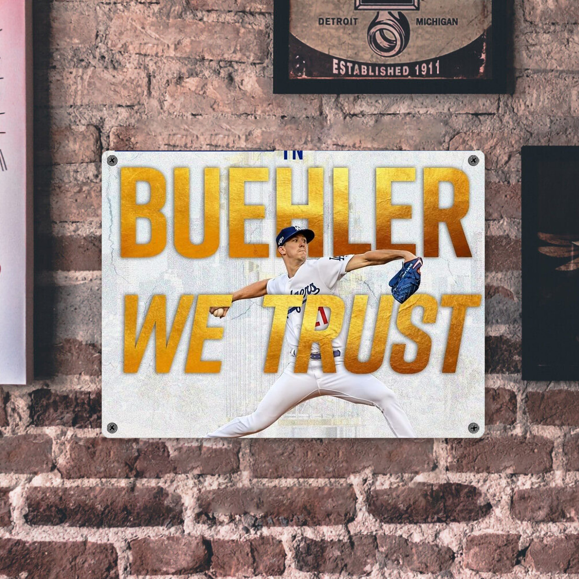  Vintage Metal Tin Sign 16x12 – Full-Print Iron Wall Decor – Durable, Fade-Resistant – Easy To Hang – Ideal For Home, Bar, Kitchen & Office Decor