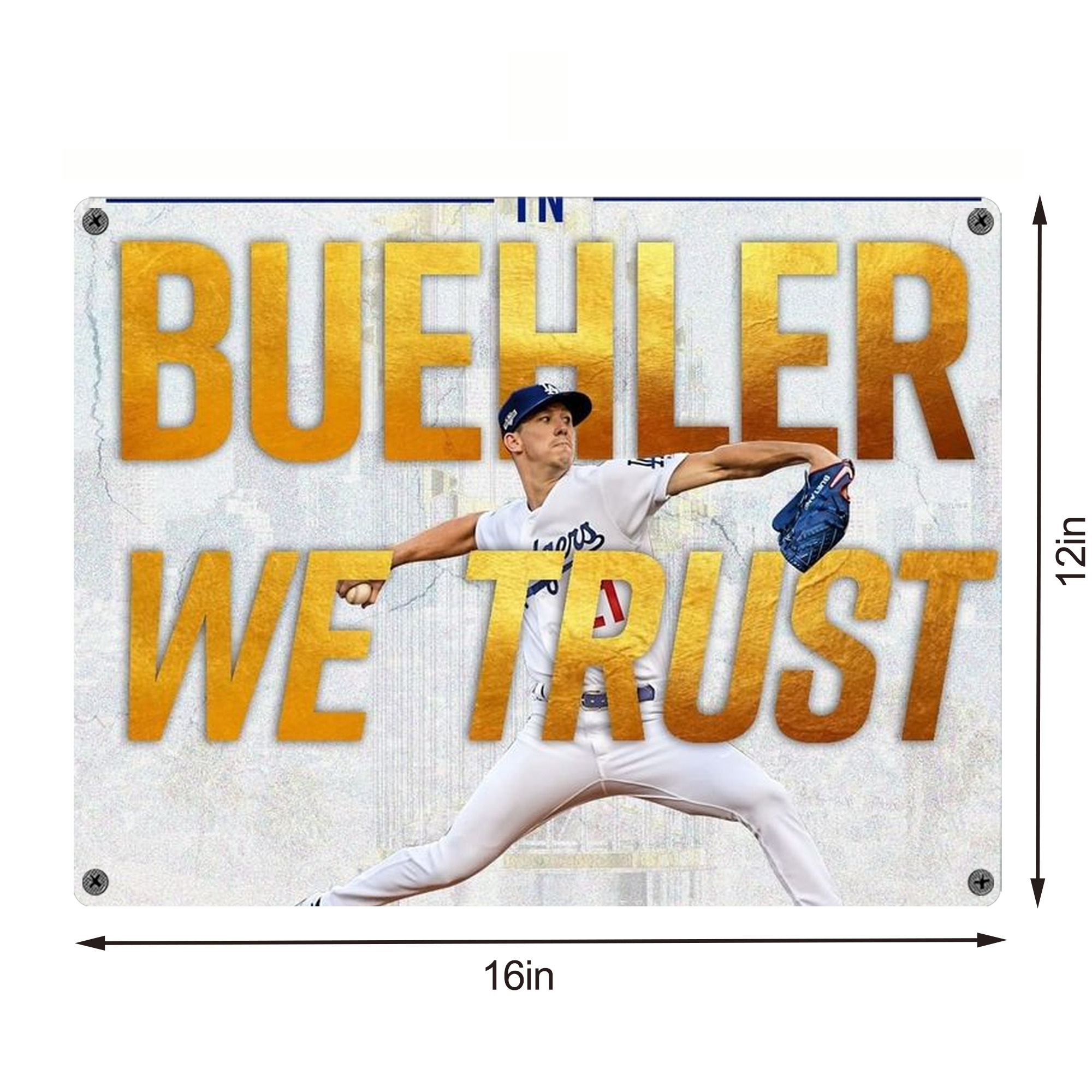  Vintage Metal Tin Sign 16x12 – Full-Print Iron Wall Decor – Durable, Fade-Resistant – Easy To Hang – Ideal For Home, Bar, Kitchen & Office Decor