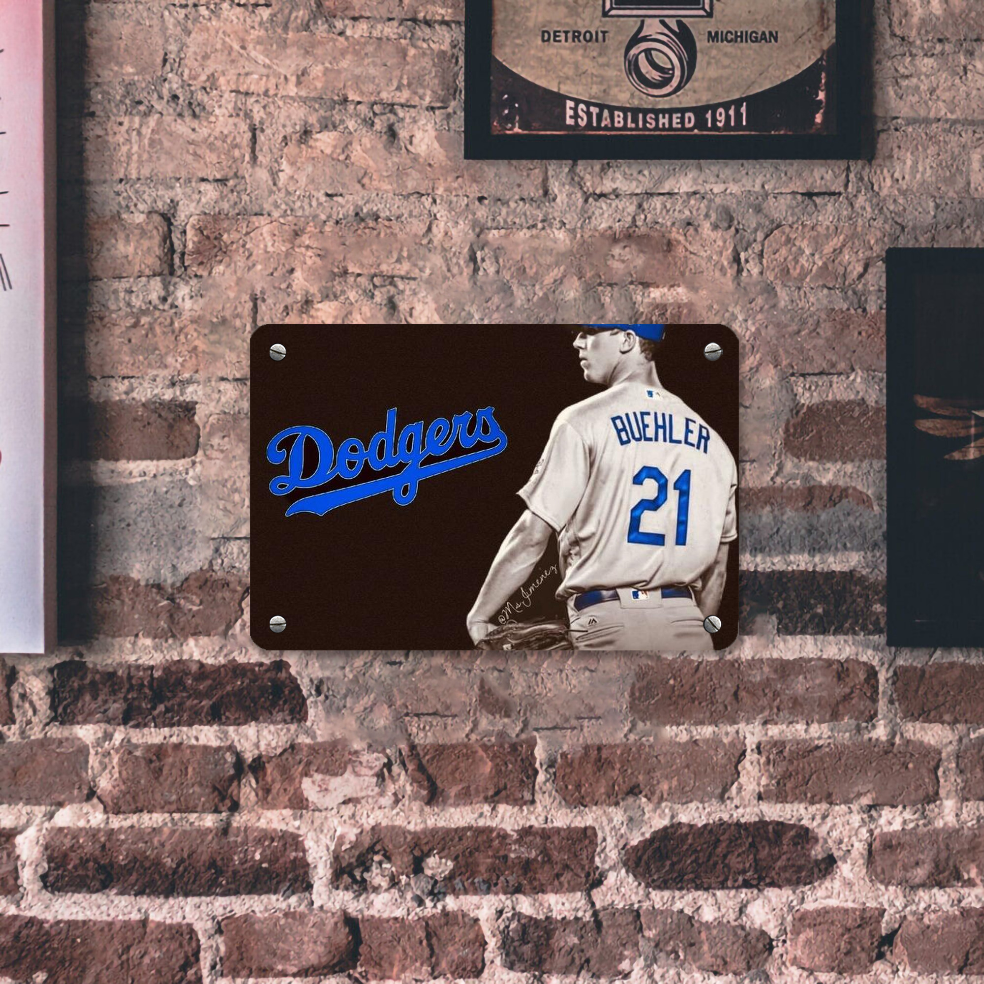  Metal Tin Sign 12x8inch - Premium Full-Print Decorative Wall Art, Durable Rust-Resistant Metal Plaque For Living Room, Bedroom, Kitchen, Office, Bar Décor