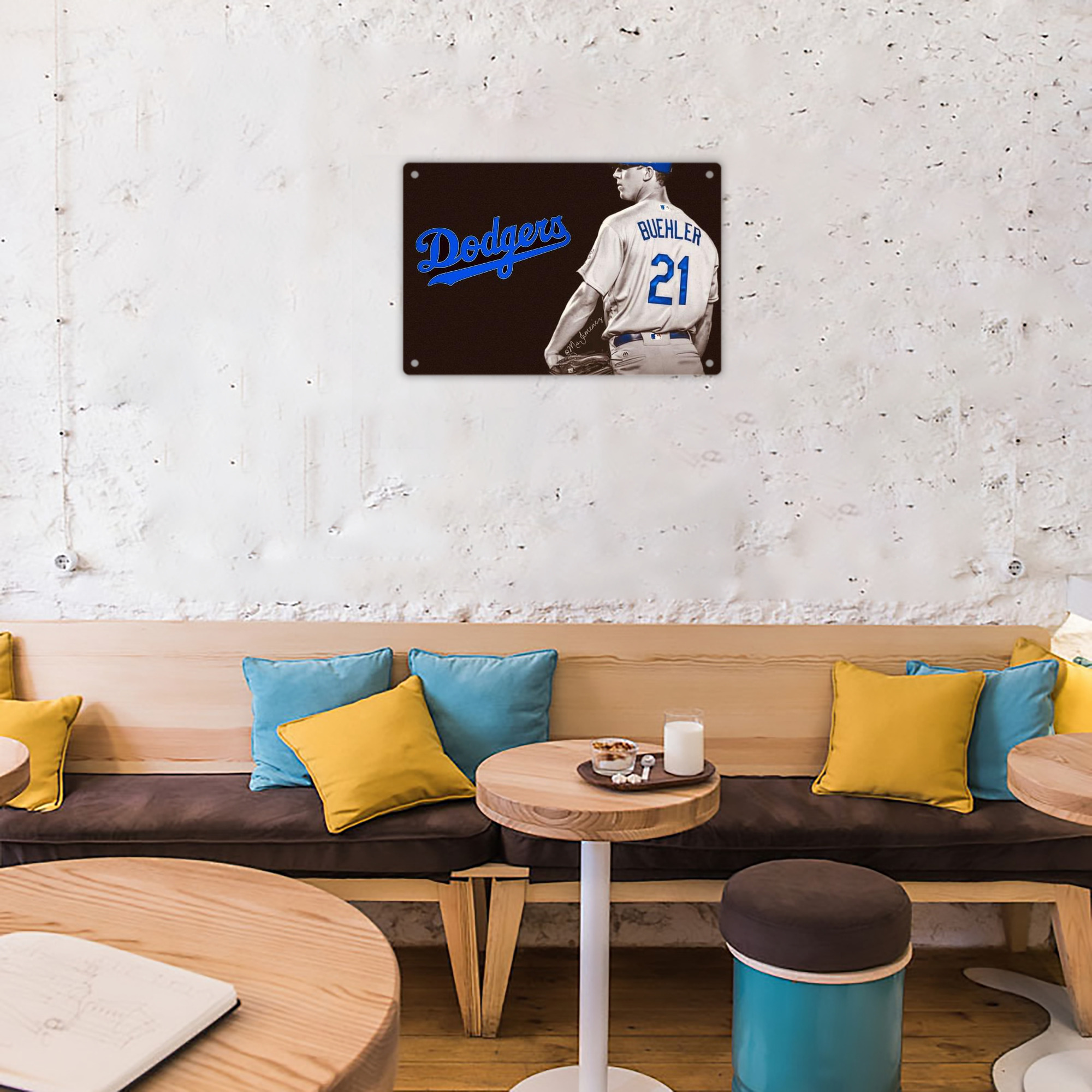  Decorative Aluminum Plaque – Horizontal Design – Durable, Stylish, Easy To Install – Ideal For Home, Office, Bar, And More