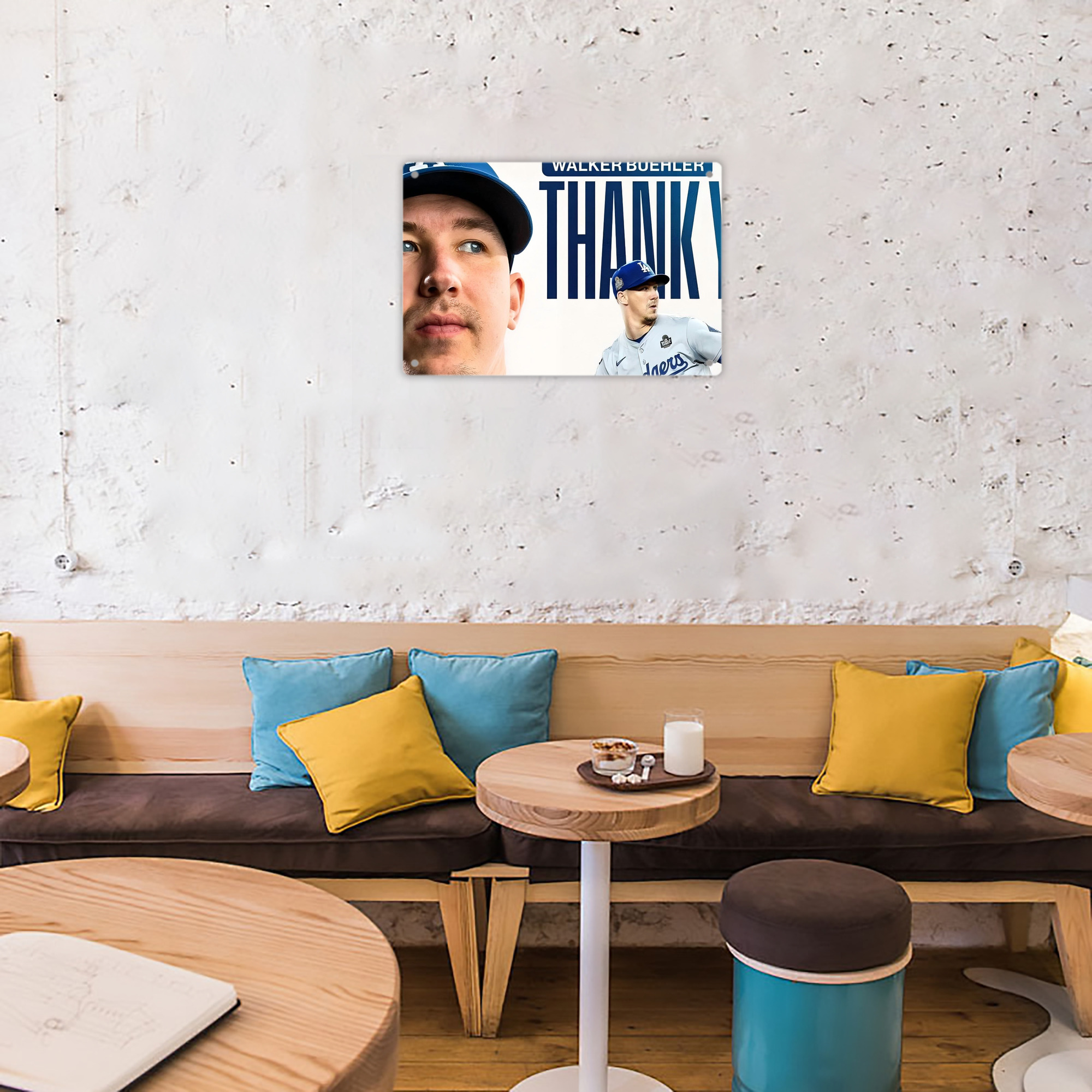  Decorative Aluminum Plaque – Horizontal Design – Durable, Stylish, Easy To Install – Ideal For Home, Office, Bar, And More