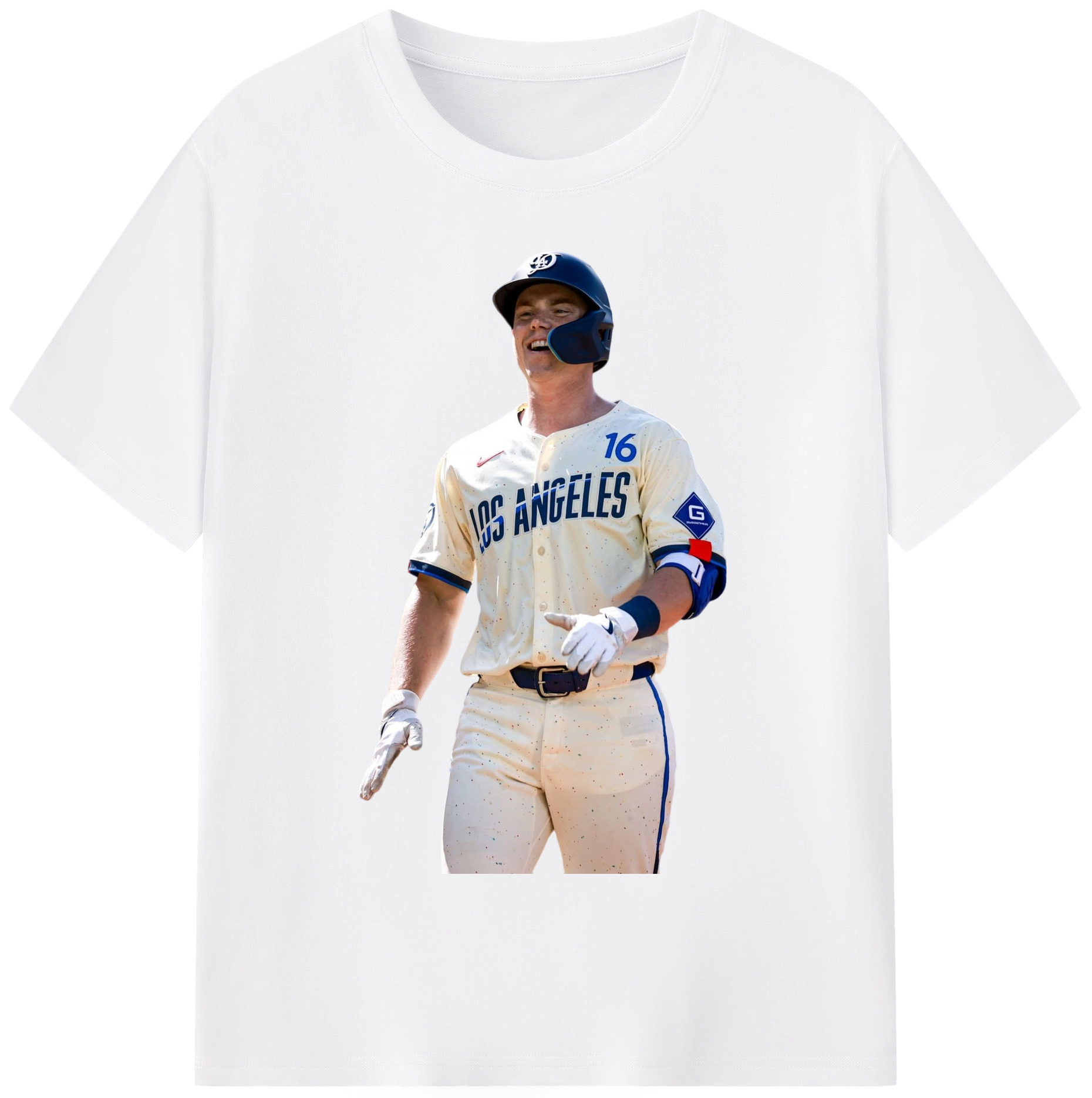  180g Cotton T-Shirt With Front Heat Transfer Print – Soft, Lightweight, Fitted Design – Comfortable Casual Wear For Sports & Everyday Use