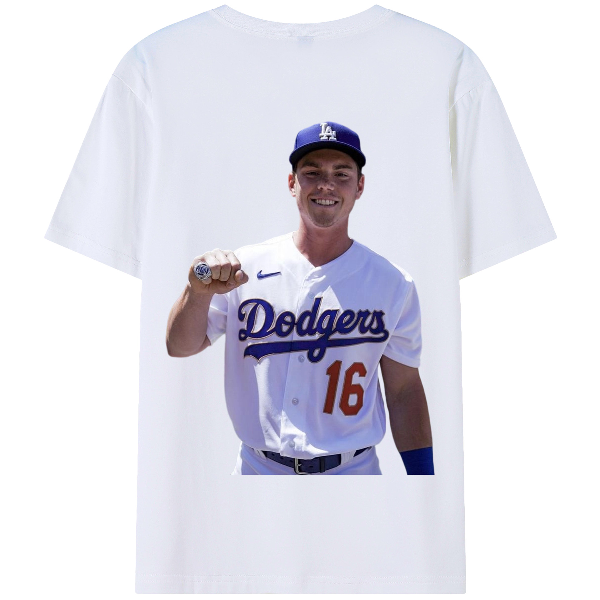  180g Combed Cotton T-Shirt With Back Heat Transfer Print – Soft, Lightweight, Fitted Design – Stylish Casual Wear For Sports & Everyday Use