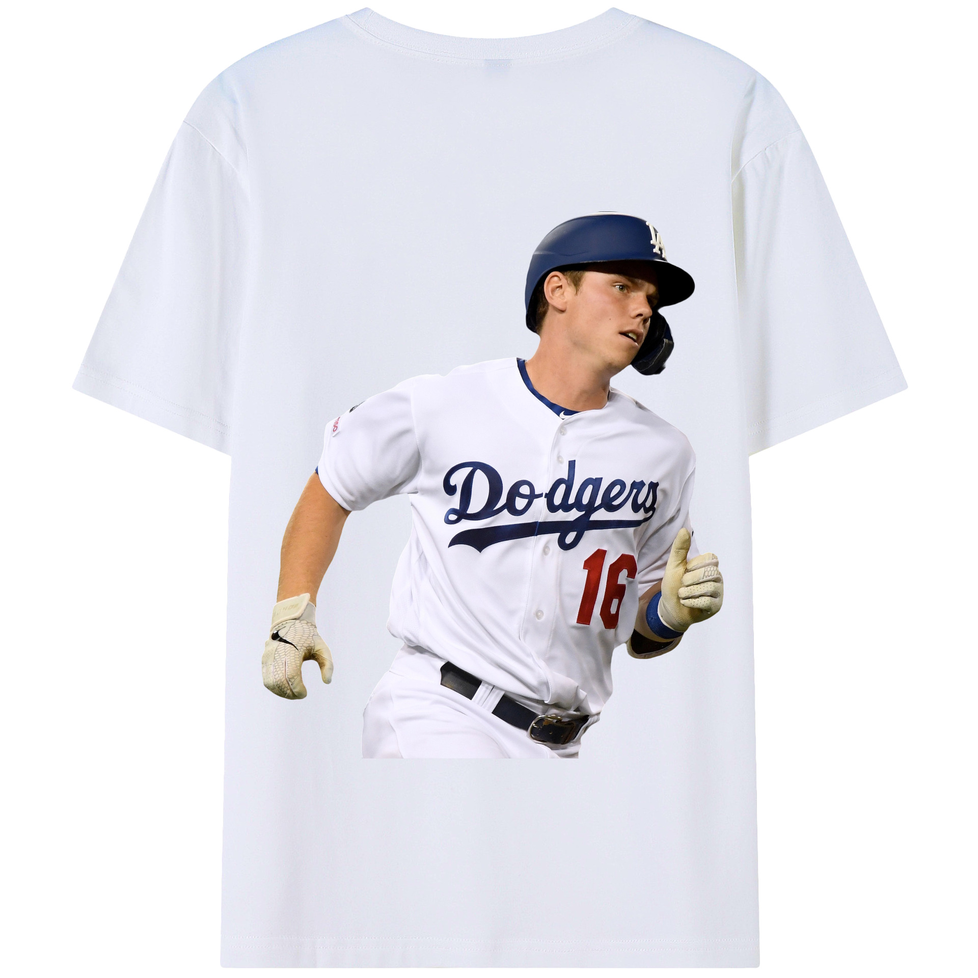  180g Combed Cotton T-Shirt With Back Heat Transfer Print – Soft, Lightweight, Fitted Design – Stylish Casual Wear For Sports & Everyday Use