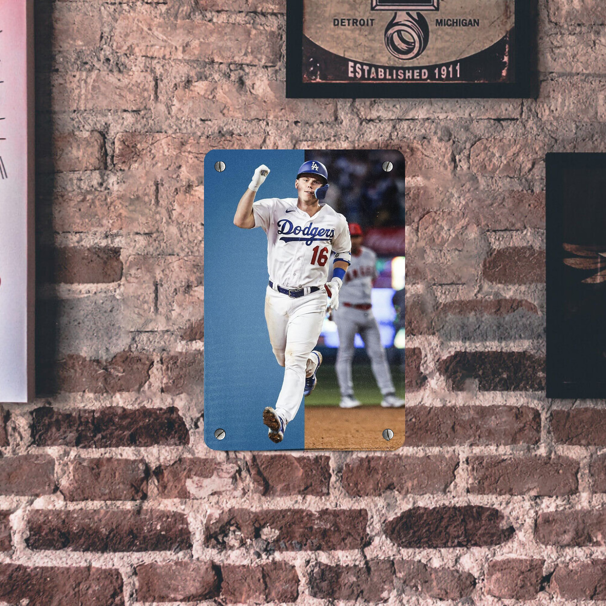  Metal Tin Sign 8x12inch - High-Quality Full-Print Decorative Wall Art, Durable Rust-Resistant Metal Plaque For Living Room, Bedroom, Kitchen, Office, Bar Décor