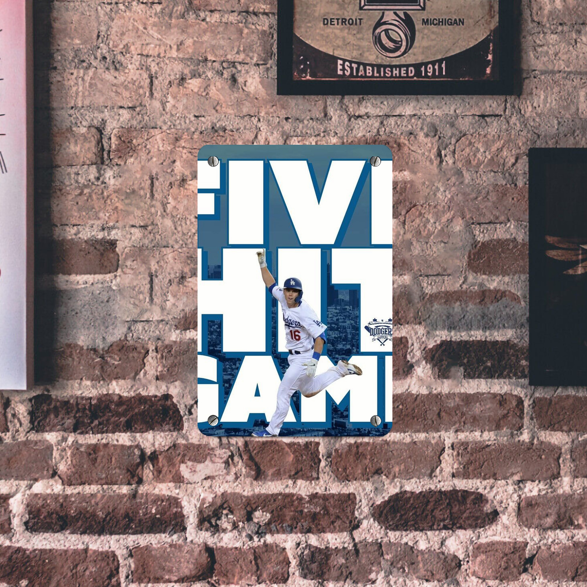  Metal Tin Sign 8x12inch - High-Quality Full-Print Decorative Wall Art, Durable Rust-Resistant Metal Plaque For Living Room, Bedroom, Kitchen, Office, Bar Décor