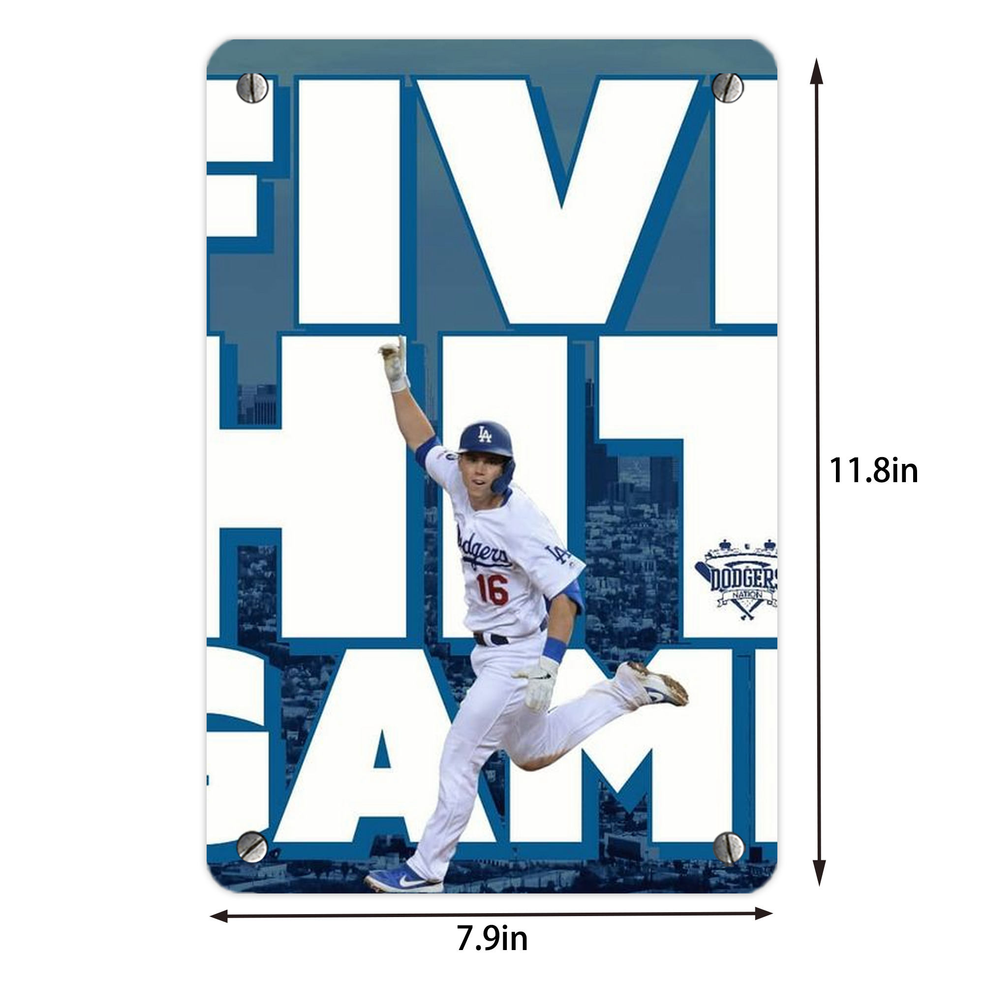  Metal Tin Sign 8x12inch - High-Quality Full-Print Decorative Wall Art, Durable Rust-Resistant Metal Plaque For Living Room, Bedroom, Kitchen, Office, Bar Décor