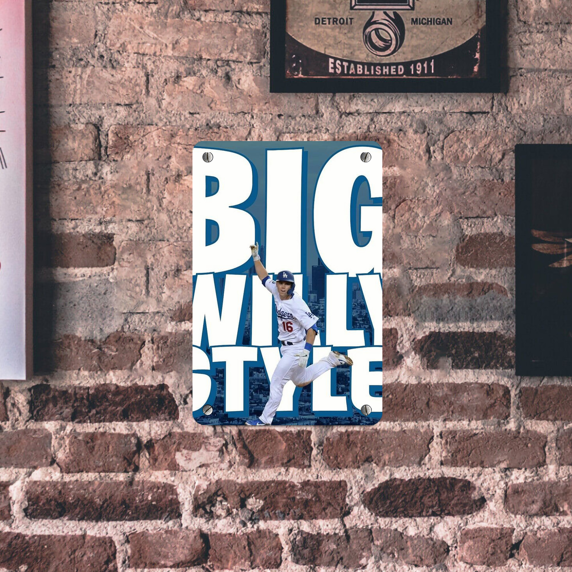  Metal Tin Sign 8x12inch - High-Quality Full-Print Decorative Wall Art, Durable Rust-Resistant Metal Plaque For Living Room, Bedroom, Kitchen, Office, Bar Décor