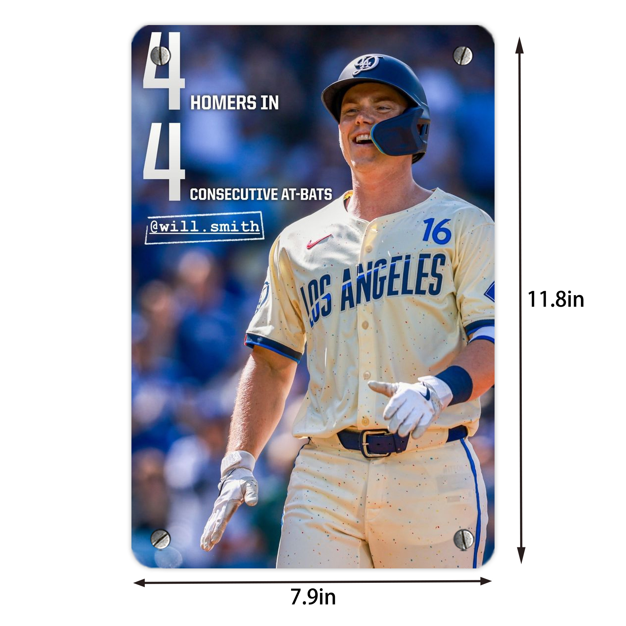  Metal Tin Sign 8x12inch - High-Quality Full-Print Decorative Wall Art, Durable Rust-Resistant Metal Plaque For Living Room, Bedroom, Kitchen, Office, Bar Décor