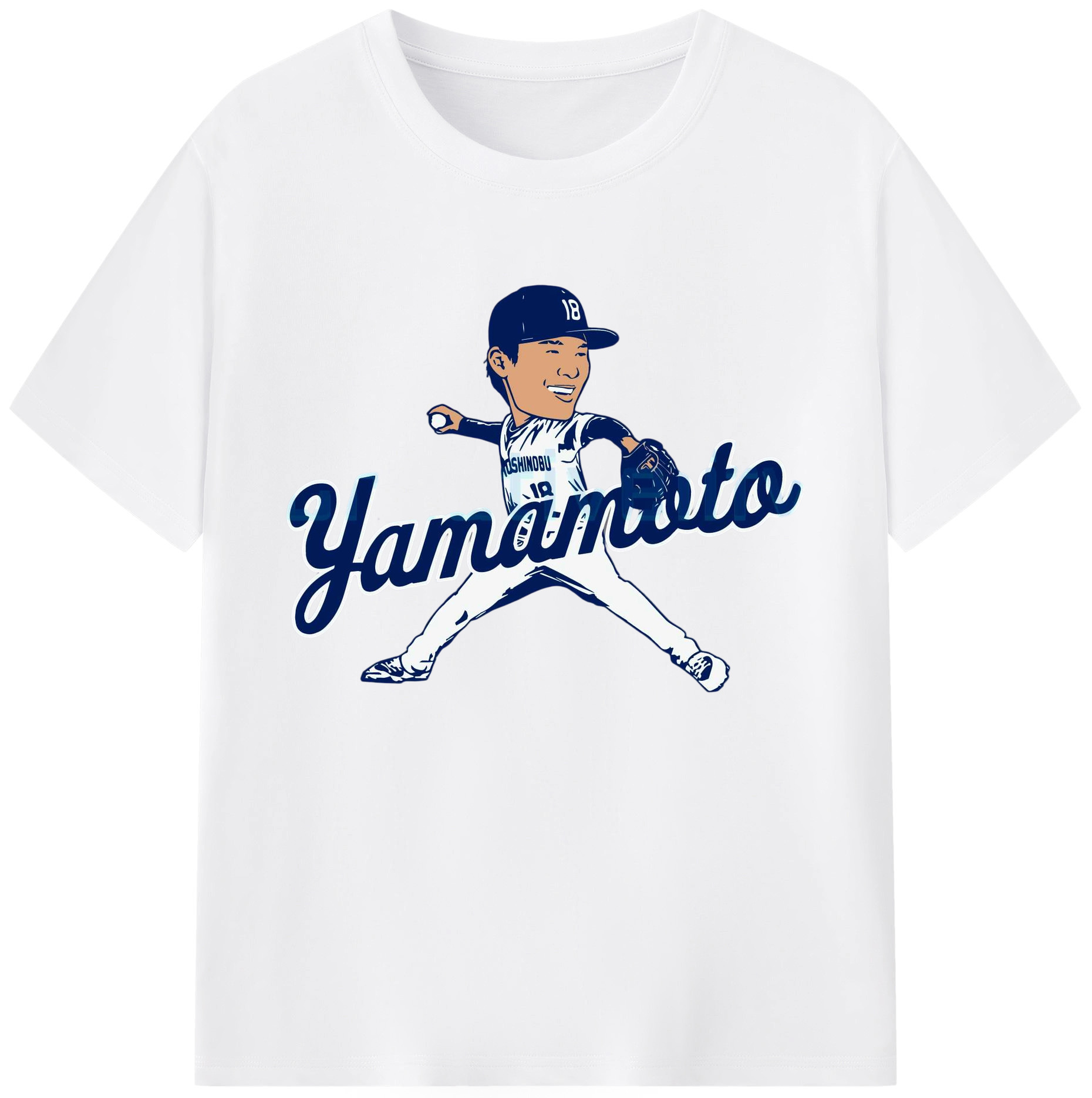  180g Cotton T-Shirt With Front Heat Transfer Print – Soft, Lightweight, Fitted Design – Comfortable Casual Wear For Sports & Everyday Use