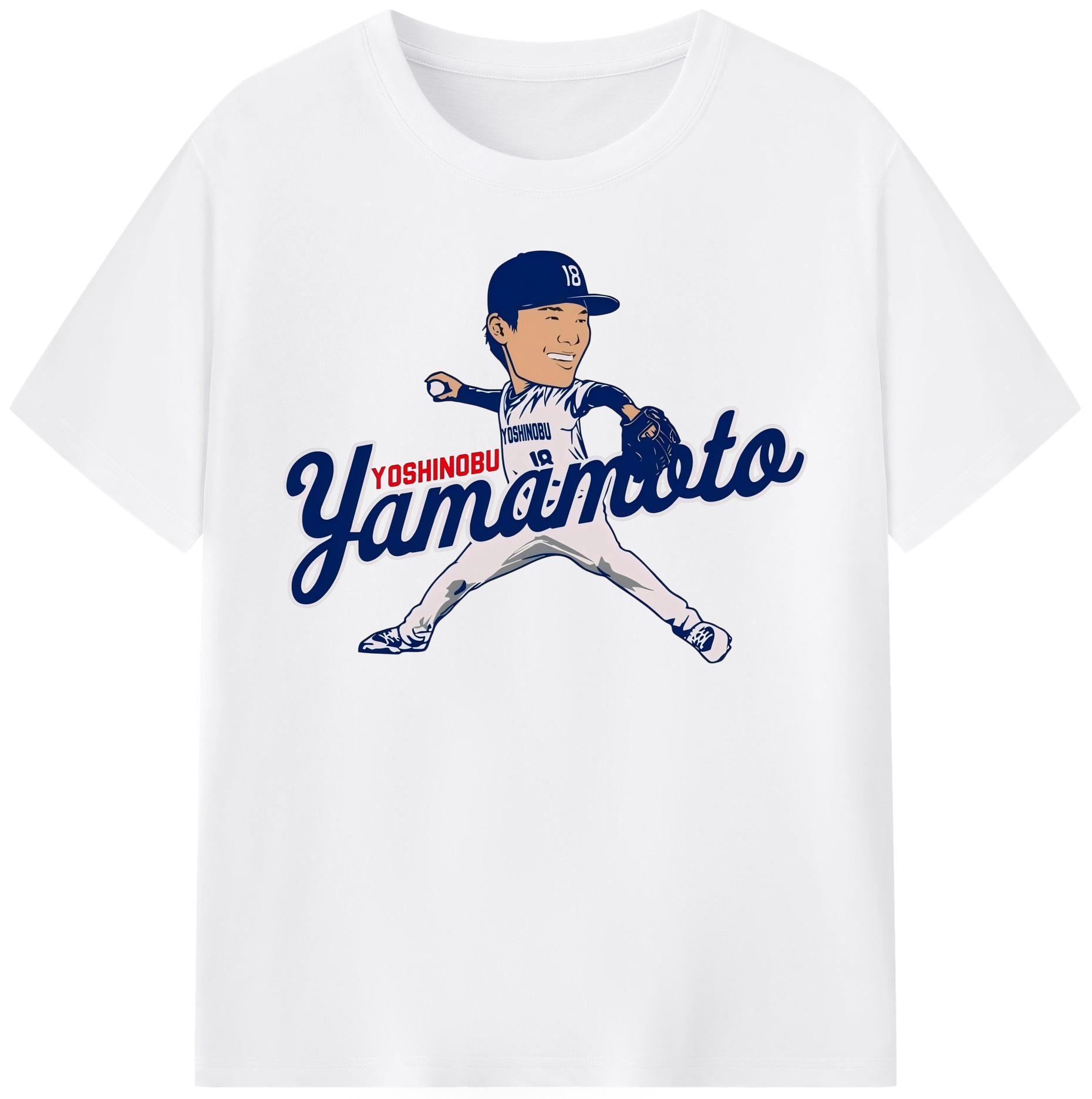  Combed Cotton T-Shirt 180g With Front Heat Transfer Print – Soft, Lightweight, Fitted Design – Stylish Casual Wear For Sports & Everyday Use