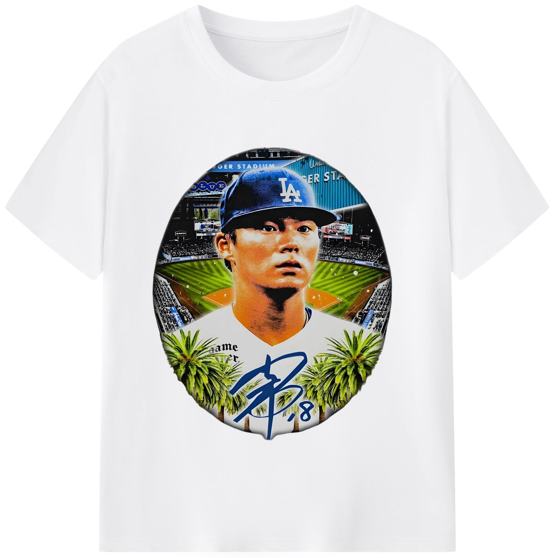  Combed Cotton T-Shirt 180g With Front Heat Transfer Print – Soft, Lightweight, Fitted Design – Stylish Casual Wear For Sports & Everyday Use