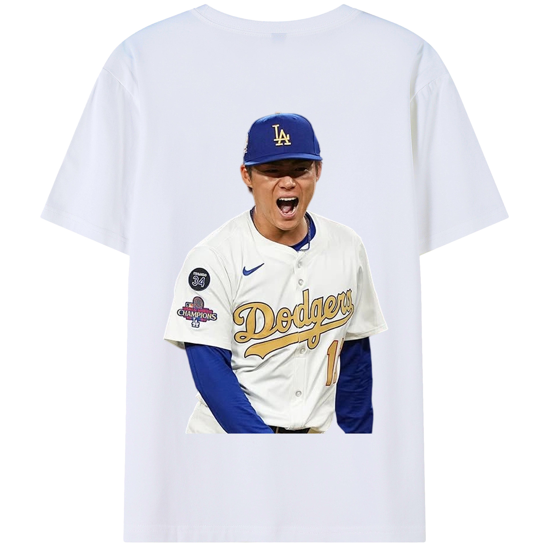  180g Combed Cotton T-Shirt With Back Heat Transfer Print – Soft, Lightweight, Fitted Design – Stylish Casual Wear For Sports & Everyday Use