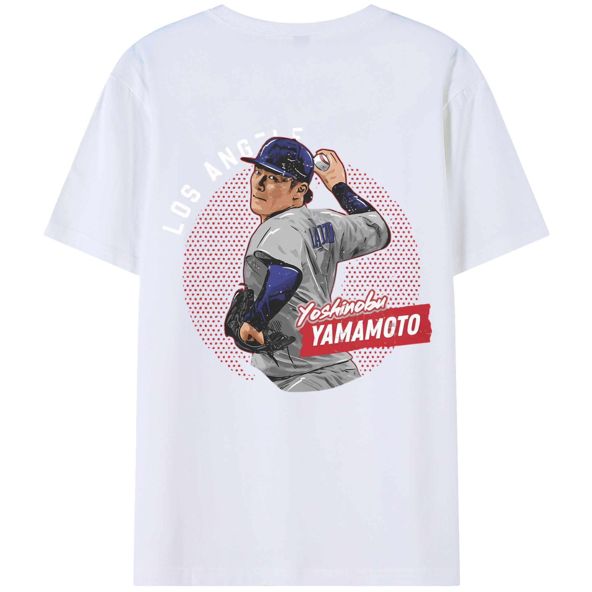  180g Combed Cotton T-Shirt With Back Heat Transfer Print – Soft, Lightweight, Fitted Design – Stylish Casual Wear For Sports & Everyday Use