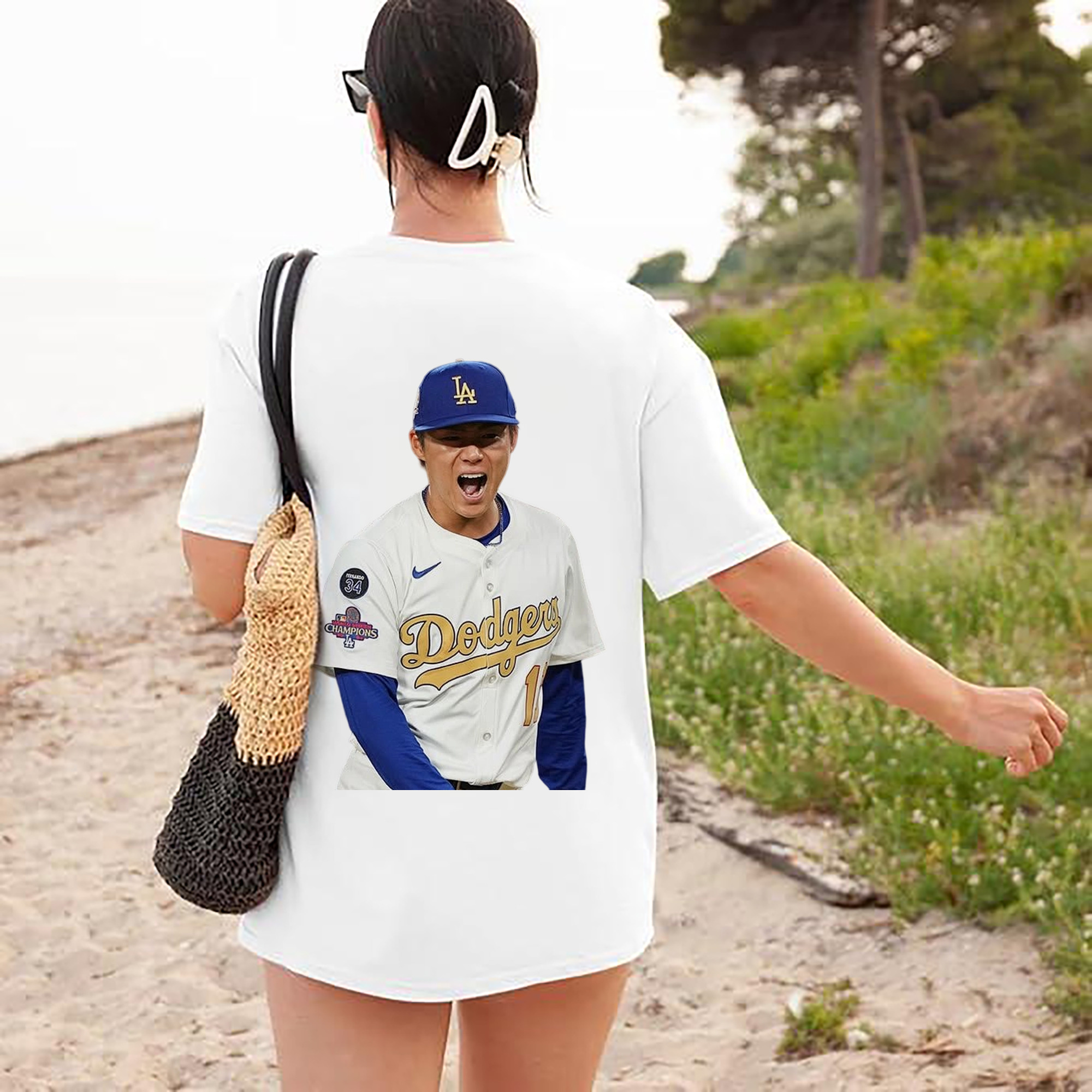  180g Combed Cotton T-Shirt With Back Heat Transfer Print – Soft, Lightweight, Fitted Design – Stylish Casual Wear For Sports & Everyday Use