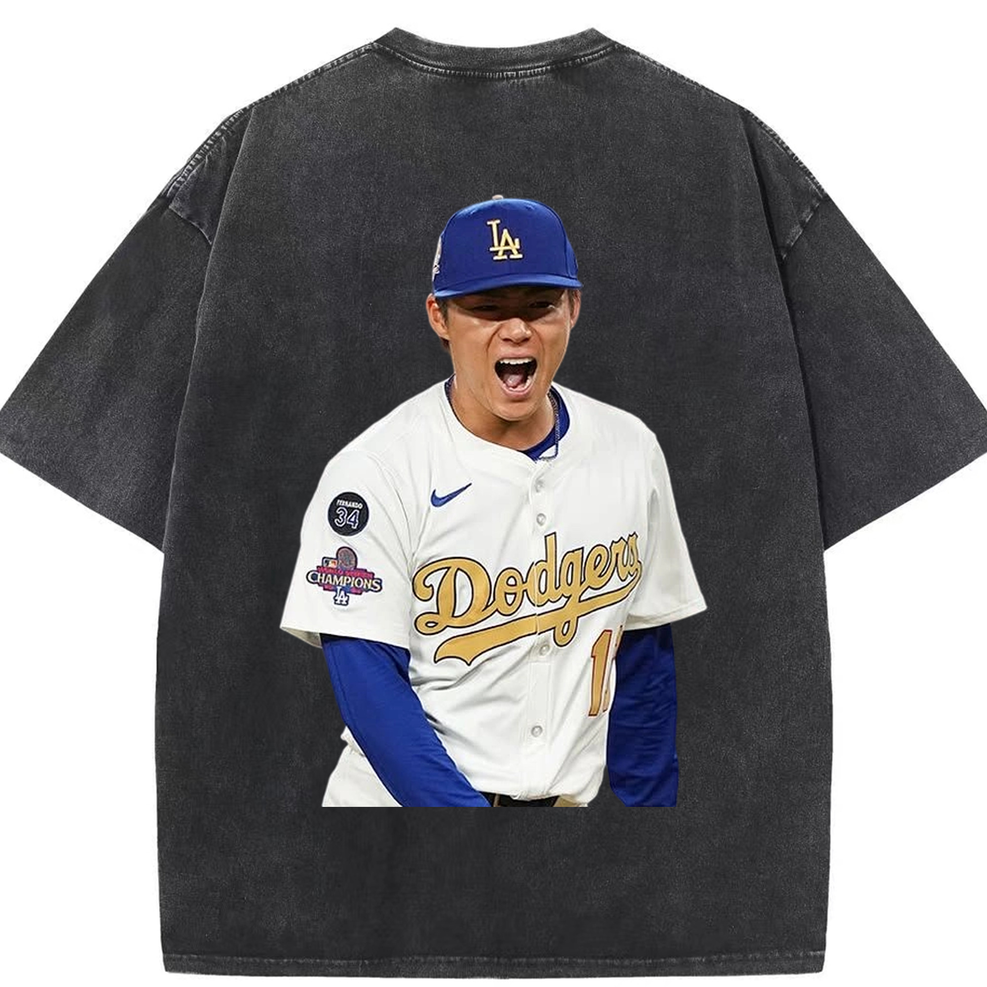  Washed Vintage 230g Cotton Oversized T-Shirt With Back Heat Transfer Print – Soft, Lightweight & Stylish – Comfortable Casual Wear For Sports & Everyday Use