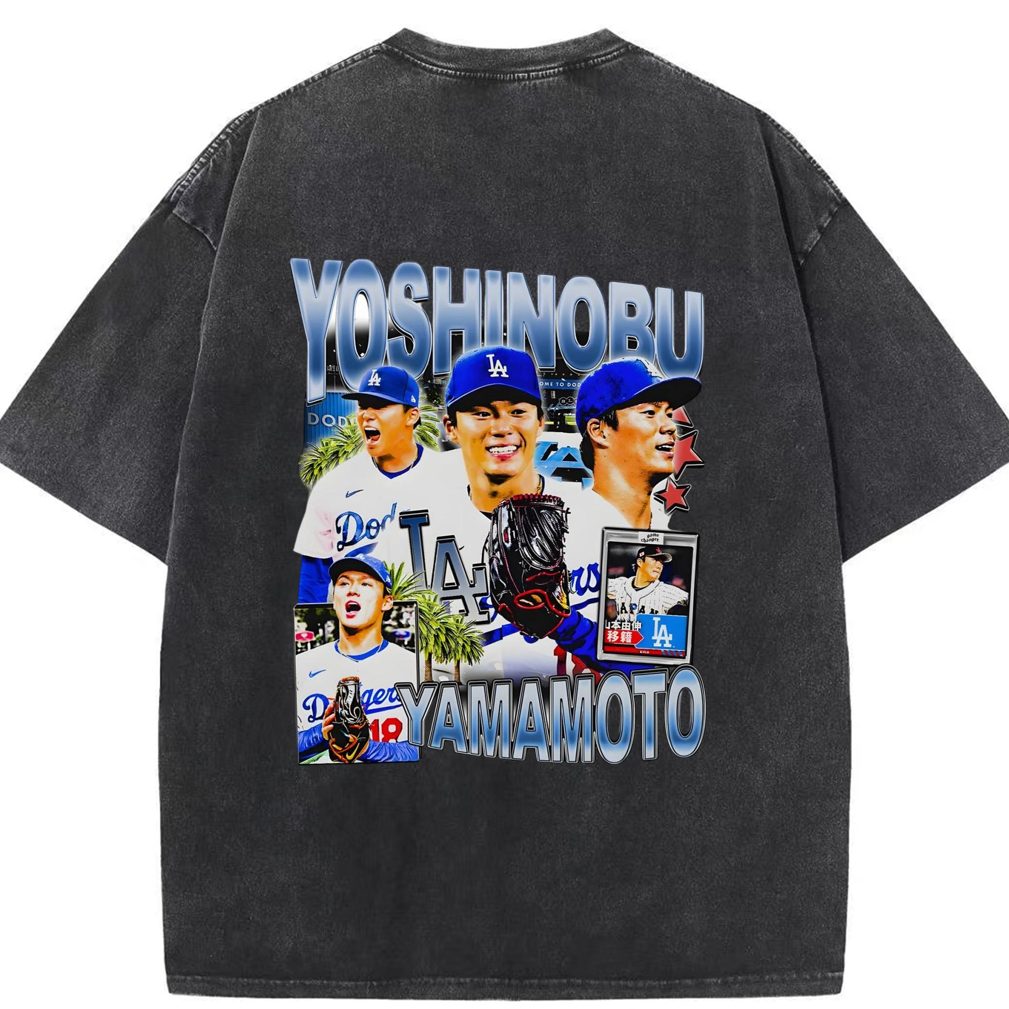  Washed Vintage 230g Cotton Oversized T-Shirt With Back Heat Transfer Print – Soft, Lightweight & Stylish – Comfortable Casual Wear For Sports & Everyday Use