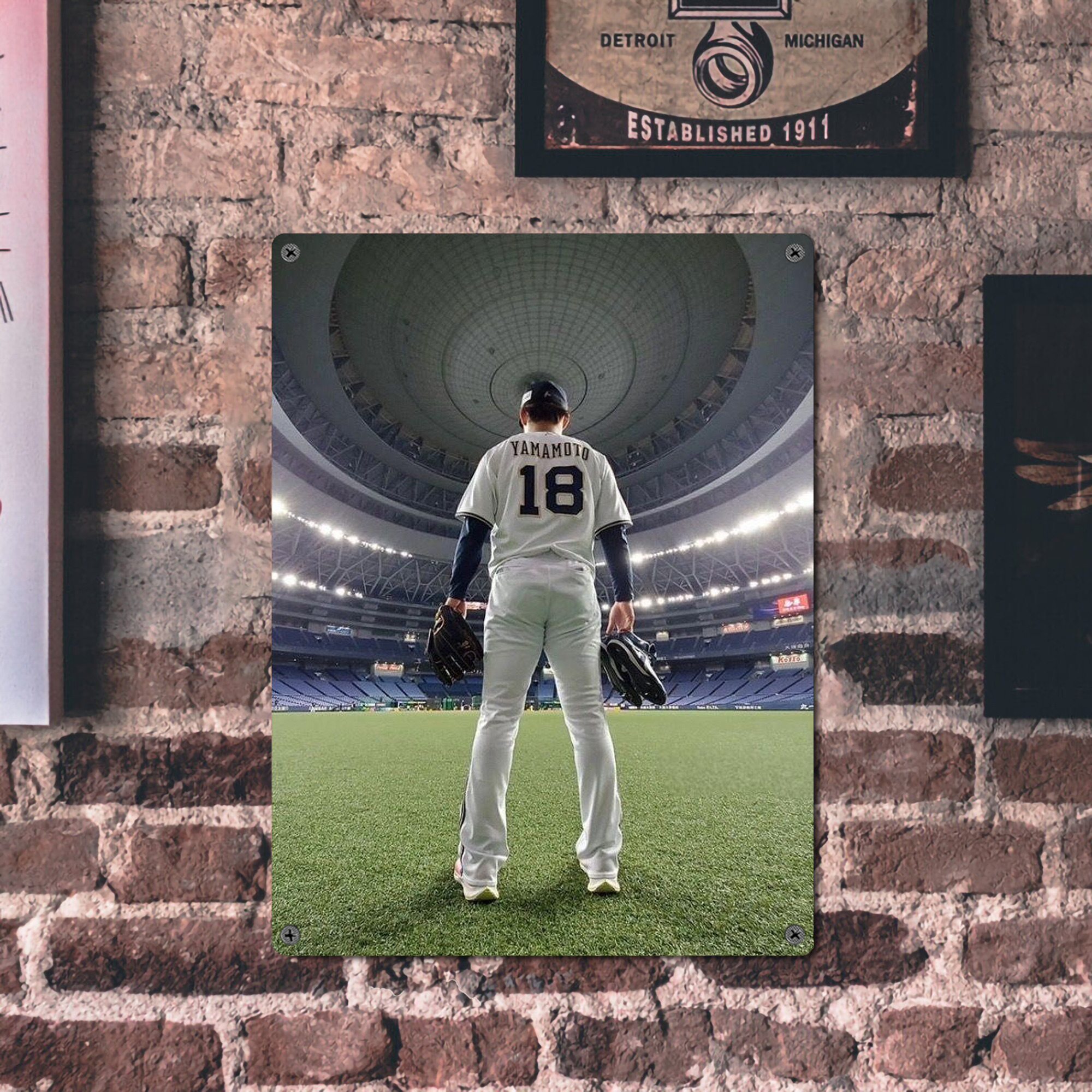  Vintage Metal Tin Sign 12x16inch – Retro Wall Art Decor For Home, Bar, Kitchen, Bedroom, Office – Durable Iron Sheet Poster, Easy To Hang, Full-Color Printing