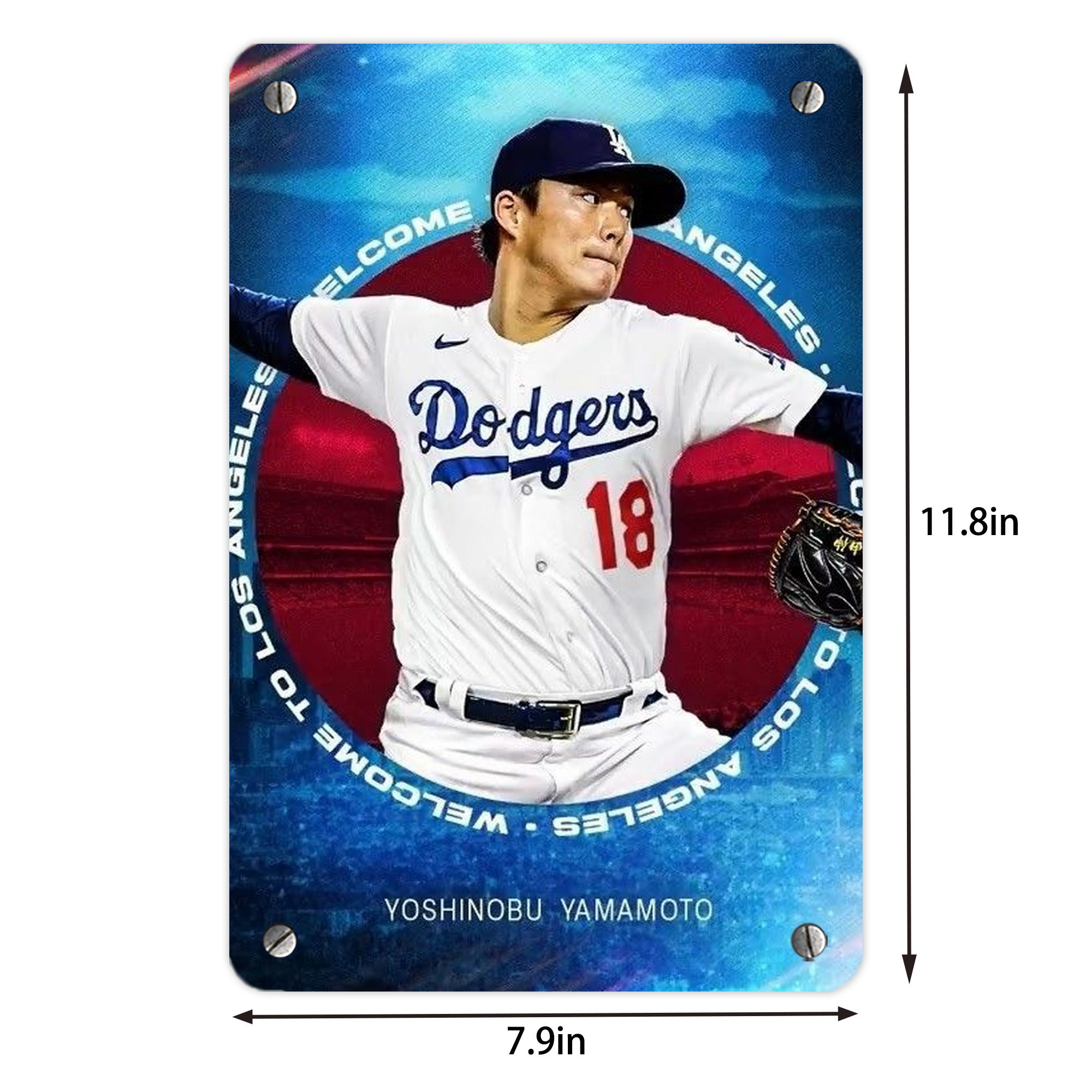  Metal Tin Sign 8x12inch - High-Quality Full-Print Decorative Wall Art, Durable Rust-Resistant Metal Plaque For Living Room, Bedroom, Kitchen, Office, Bar Décor