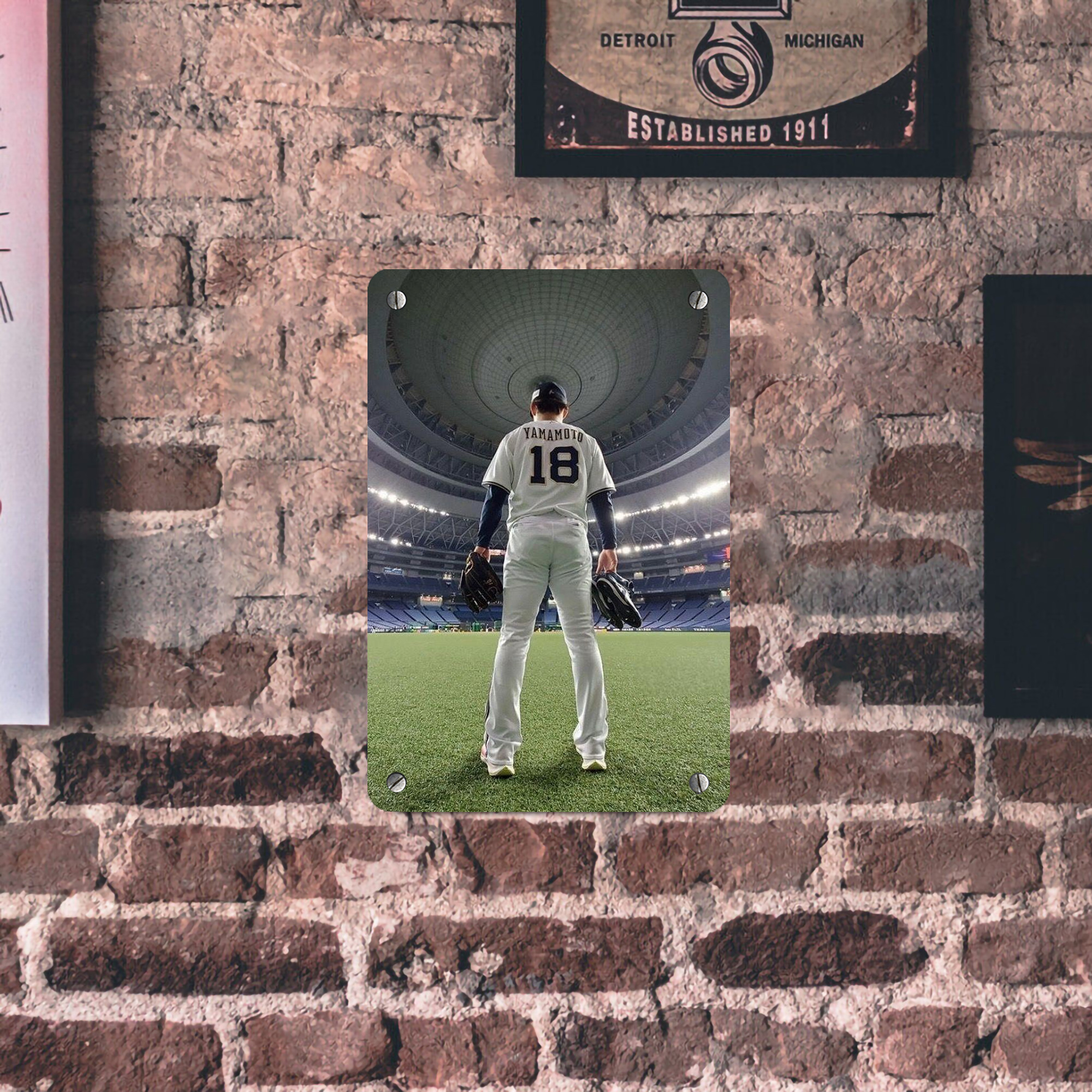  Metal Tin Sign 8x12inch - High-Quality Full-Print Decorative Wall Art, Durable Rust-Resistant Metal Plaque For Living Room, Bedroom, Kitchen, Office, Bar Décor