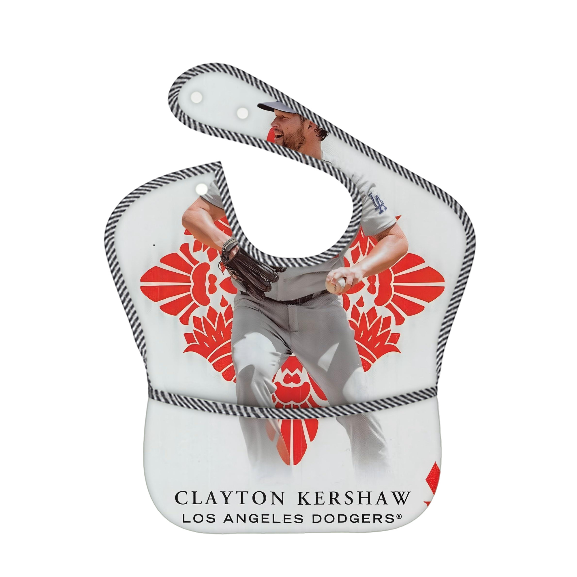 f06d9add0be8c220c5ebbb9c3fb07bf0 Adjustable Waterproof Toddler Bib – Full-Print Durable Polyester – Foldable Crumb Pocket – Easy Snap Closure – Soft