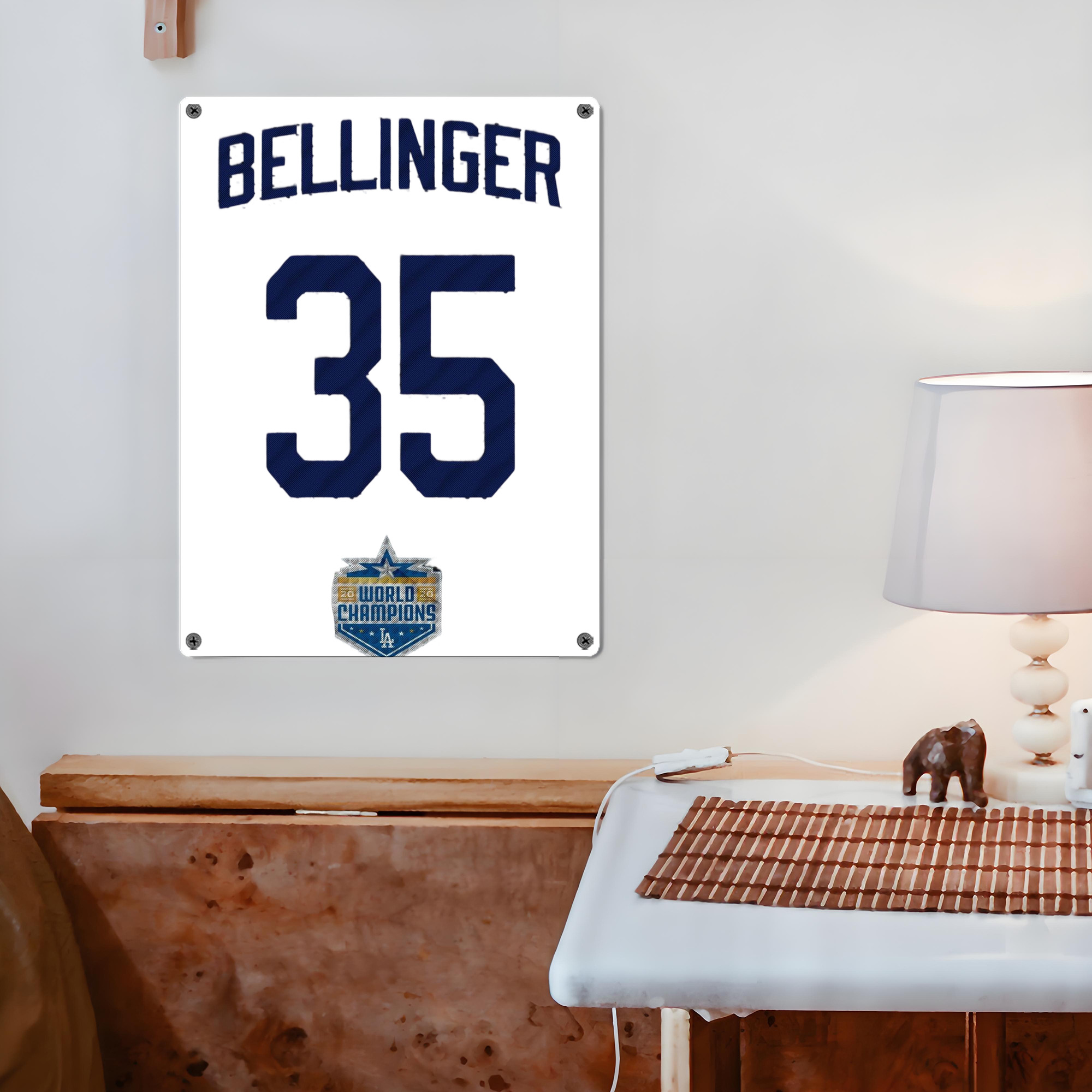 Cody Bellinger 2 Vintage Metal Tin Sign 12x16inch – Retro Wall Art Decor For Home, Bar, Kitchen, Bedroom, Office – Durable Iron Sheet Poster, Easy To Hang, Full-Color Printing
