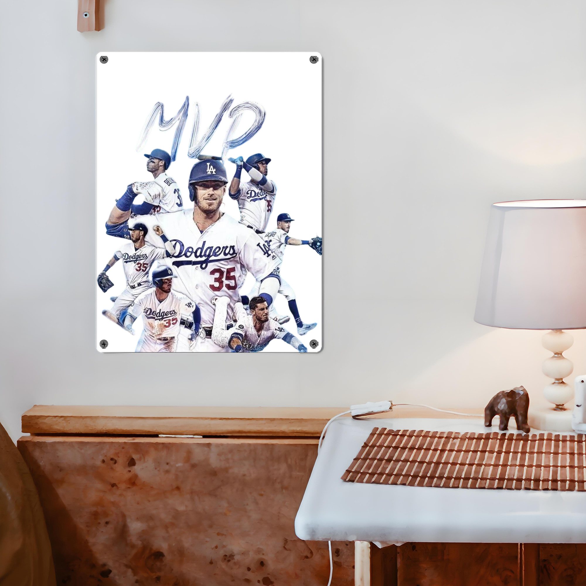 Cody Bellinger 4 Vintage Metal Tin Sign 12x16inch – Retro Wall Art Decor For Home, Bar, Kitchen, Bedroom, Office – Durable Iron Sheet Poster, Easy To Hang, Full-Color Printing