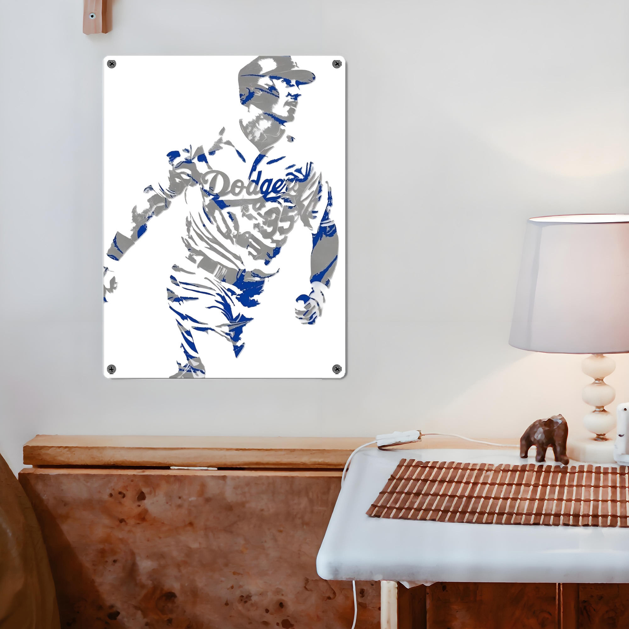 Cody Bellinger 5 Vintage Metal Tin Sign 12x16inch – Retro Wall Art Decor For Home, Bar, Kitchen, Bedroom, Office – Durable Iron Sheet Poster, Easy To Hang, Full-Color Printing