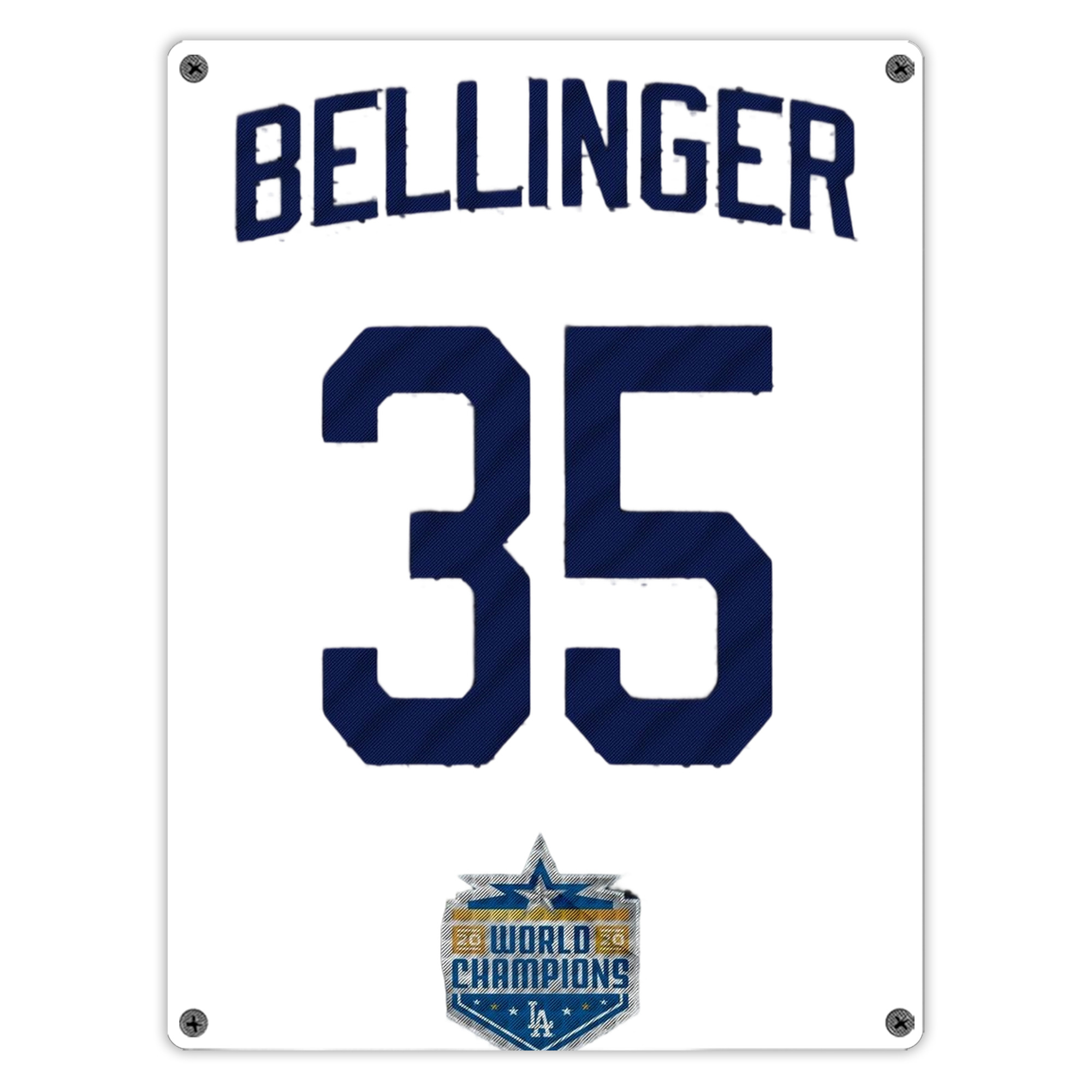 Cody Bellinger 2 Vintage Metal Tin Sign 12x16inch – Retro Wall Art Decor For Home, Bar, Kitchen, Bedroom, Office – Durable Iron Sheet Poster, Easy To Hang, Full-Color Printing