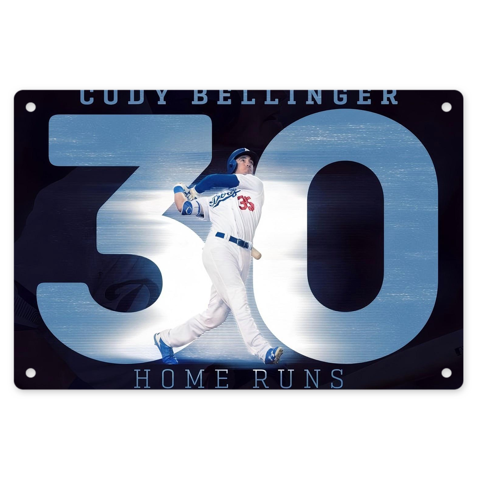 Cody Bellinger 2 Decorative Aluminum Plaque – Horizontal Design – Durable, Stylish, Easy To Install – Ideal For Home, Office, Bar, And More