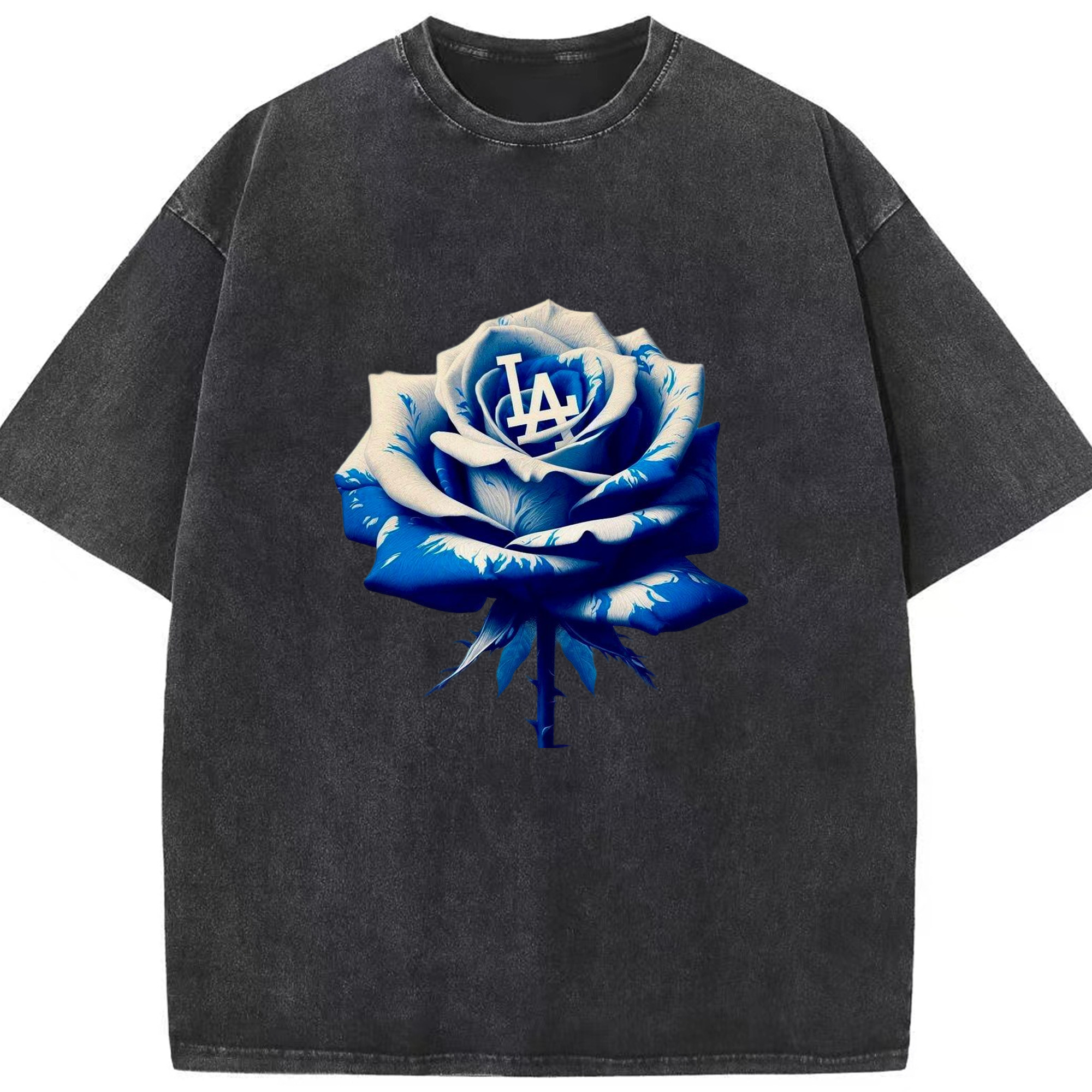  Washed Vintage Look 230g Cotton Oversized T-Shirt With Front Heat Transfer Print – Soft, Lightweight, Stylish Fit – Comfortable Casual Wear For Sports & Everyday Use