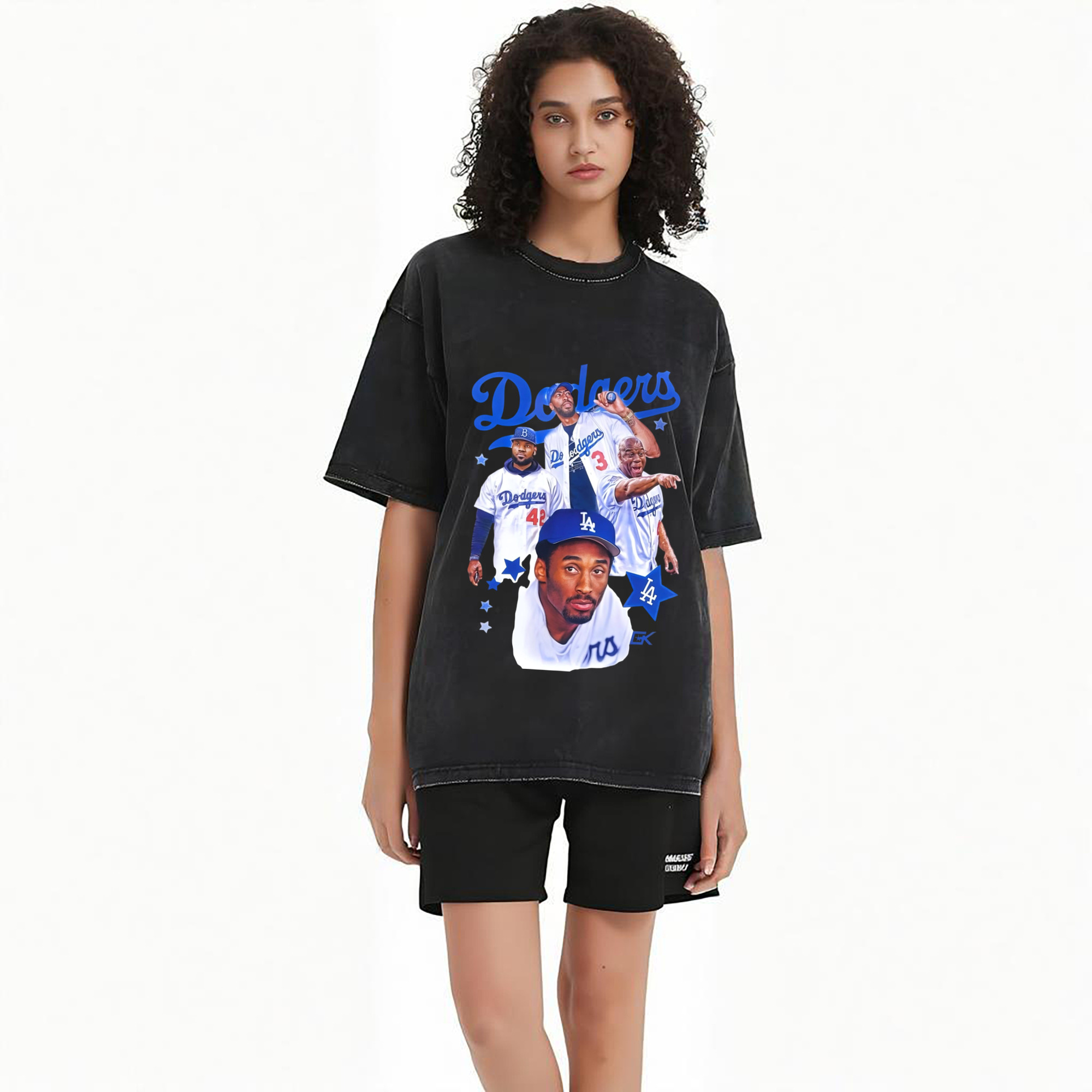  Washed Vintage Look 230g Cotton Oversized T-Shirt With Front Heat Transfer Print – Soft, Lightweight, Stylish Fit – Comfortable Casual Wear For Sports & Everyday Use