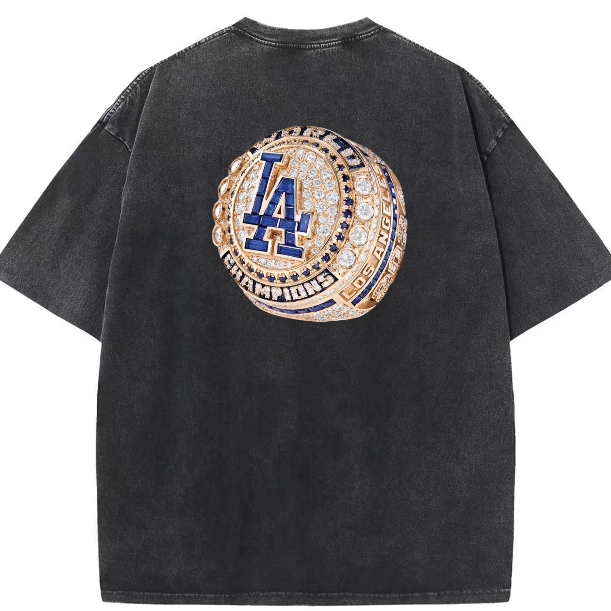  Washed Vintage 230g Cotton Oversized T-Shirt With Back Heat Transfer Print – Soft, Lightweight & Stylish – Comfortable Casual Wear For Sports & Everyday Use