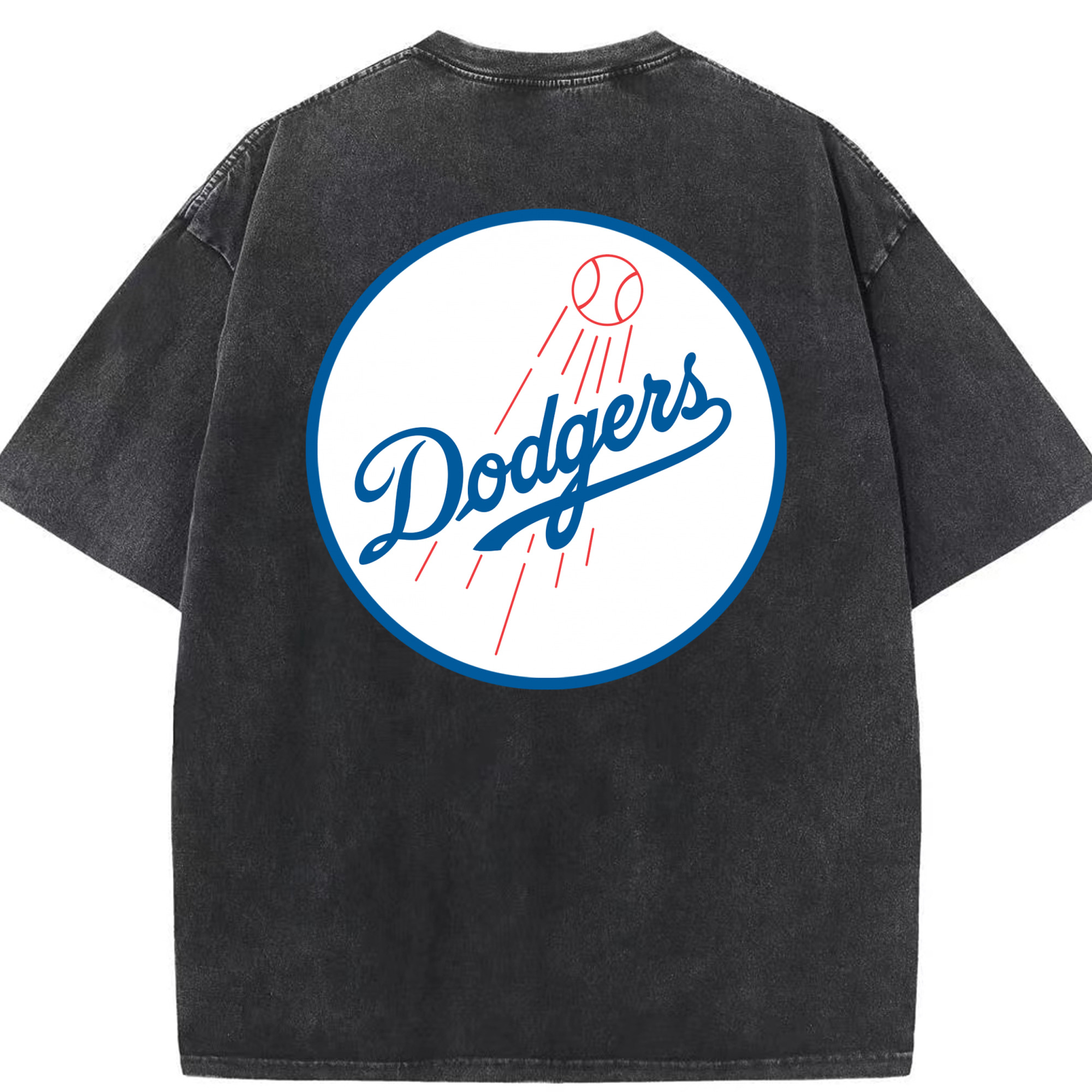  Washed Vintage 230g Cotton Oversized T-Shirt With Back Heat Transfer Print – Soft, Lightweight & Stylish – Comfortable Casual Wear For Sports & Everyday Use