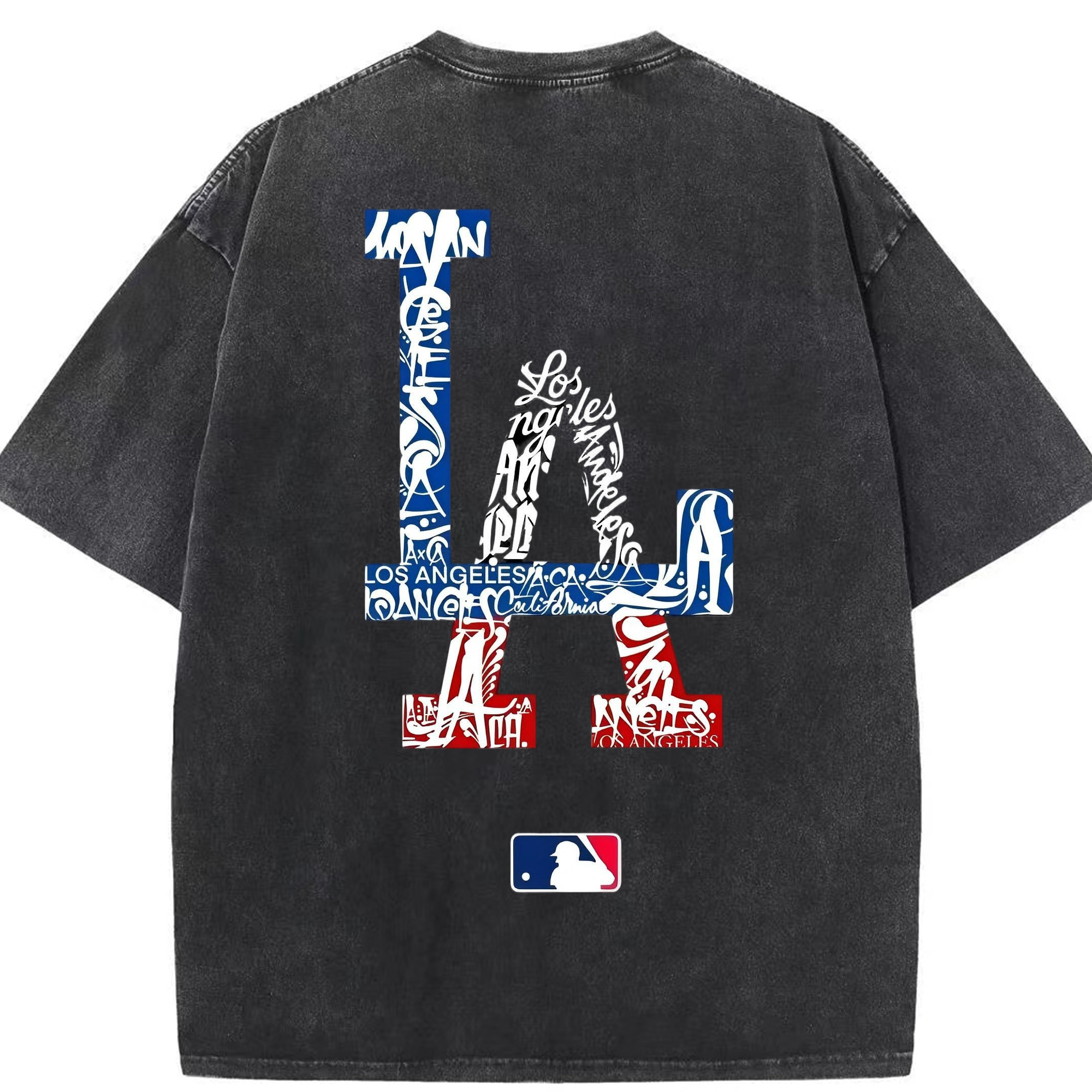  Washed Vintage 230g Cotton Oversized T-Shirt With Back Heat Transfer Print – Soft, Lightweight & Stylish – Comfortable Casual Wear For Sports & Everyday Use