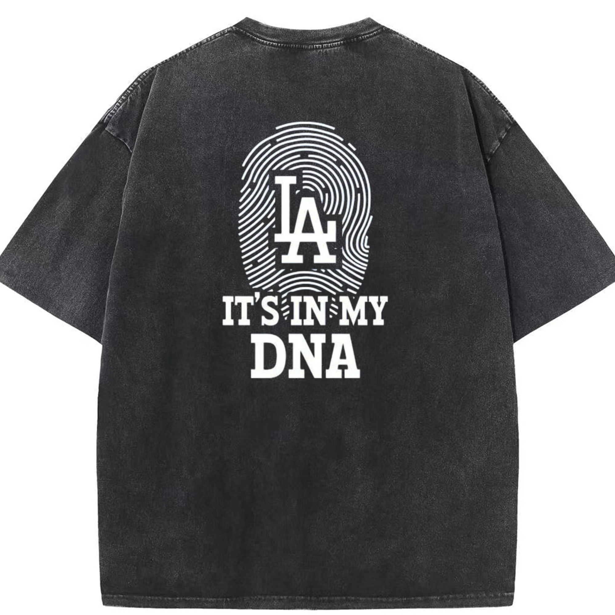  Washed Vintage 230g Cotton Oversized T-Shirt With Back Heat Transfer Print – Soft, Lightweight & Stylish – Comfortable Casual Wear For Sports & Everyday Use