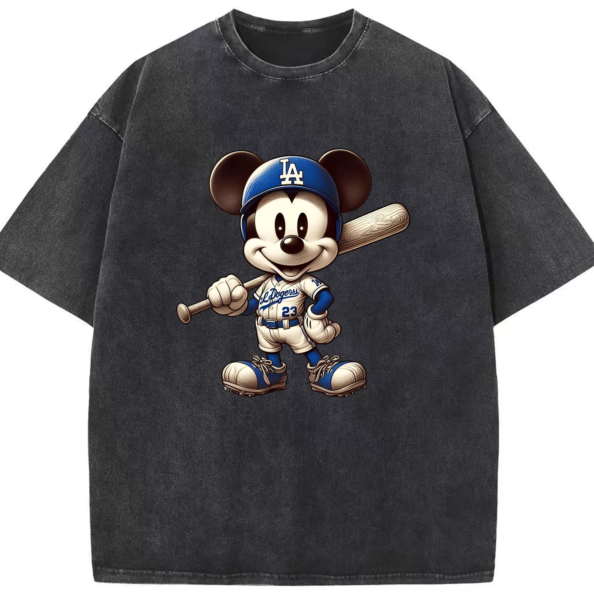  Washed Vintage Look 230g Cotton Oversized T-Shirt With Front Heat Transfer Print – Soft, Lightweight, Stylish Fit – Comfortable Casual Wear For Sports & Everyday Use