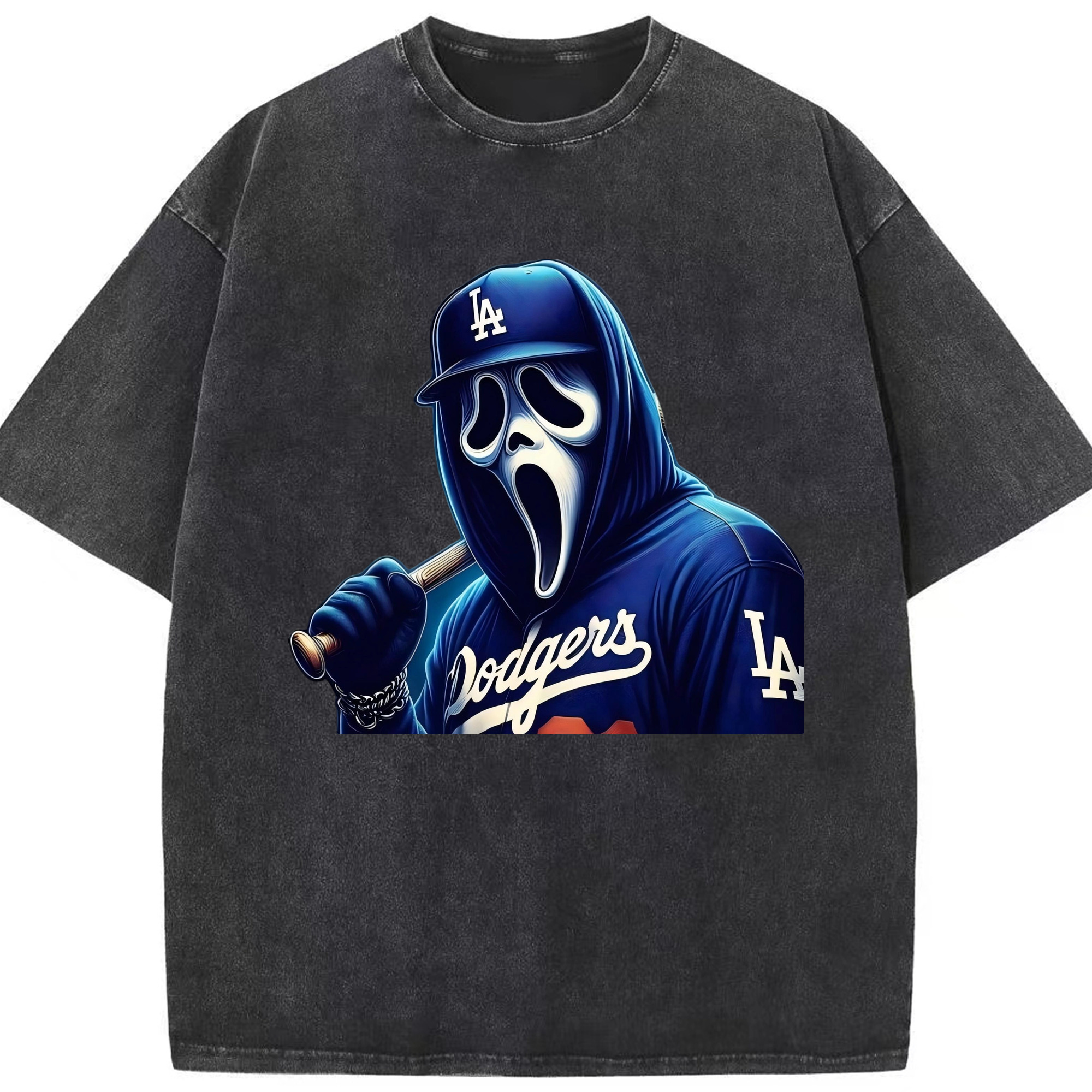  Washed Vintage Look 230g Cotton Oversized T-Shirt With Front Heat Transfer Print – Soft, Lightweight, Stylish Fit – Comfortable Casual Wear For Sports & Everyday Use