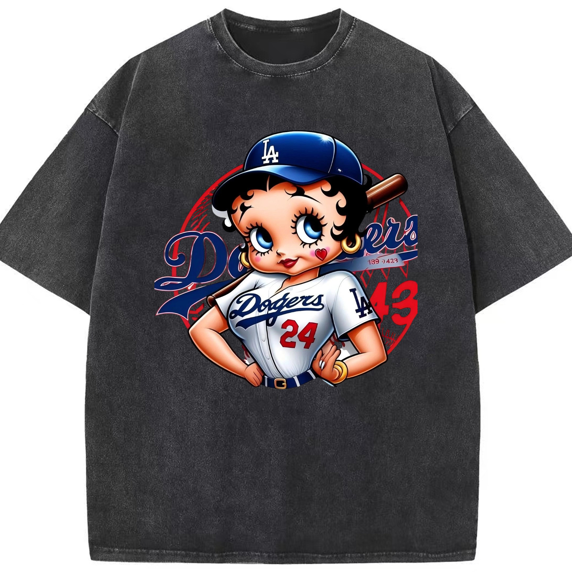  Washed Vintage Look 230g Cotton Oversized T-Shirt With Front Heat Transfer Print – Soft, Lightweight, Stylish Fit – Comfortable Casual Wear For Sports & Everyday Use