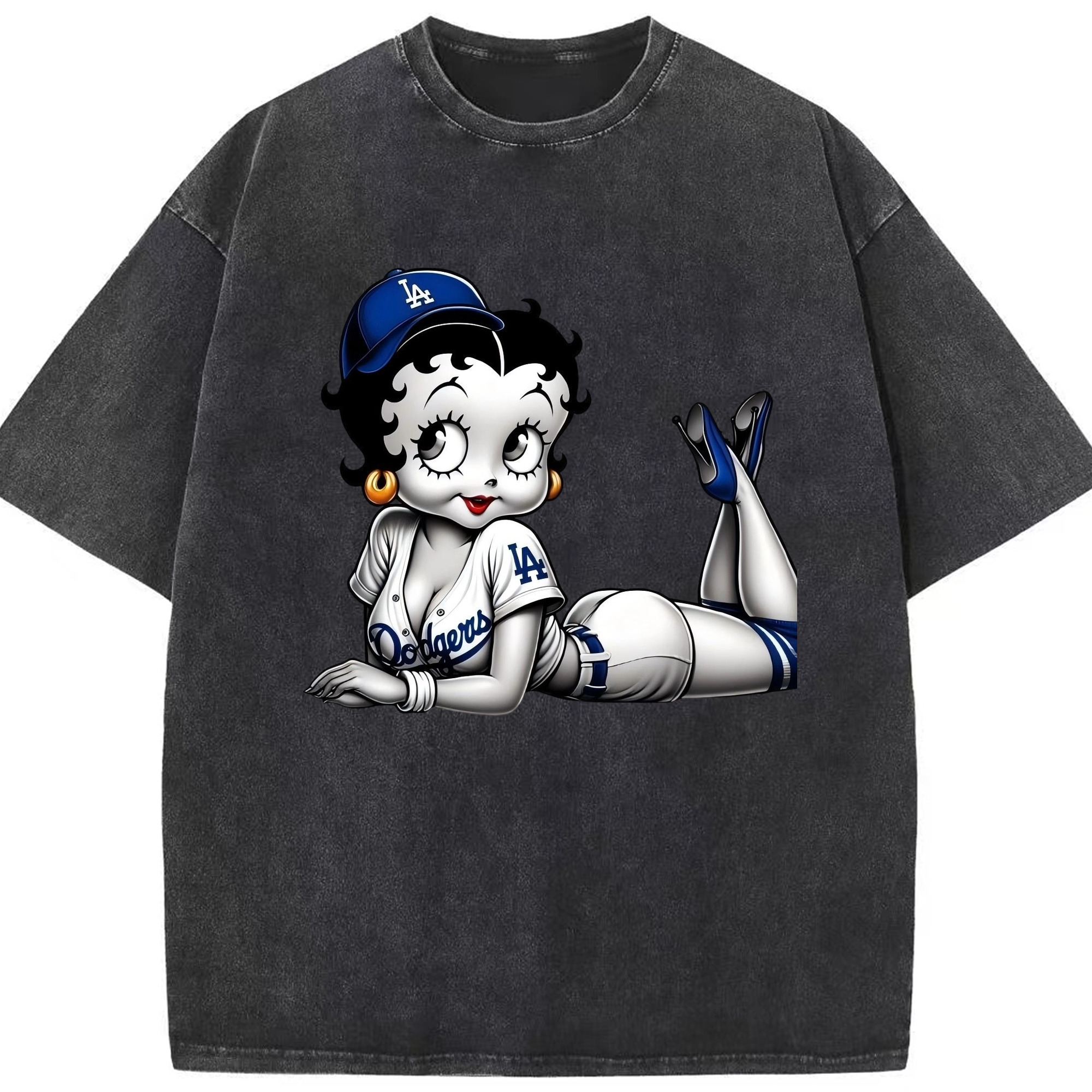  Washed Vintage Look 230g Cotton Oversized T-Shirt With Front Heat Transfer Print – Soft, Lightweight, Stylish Fit – Comfortable Casual Wear For Sports & Everyday Use